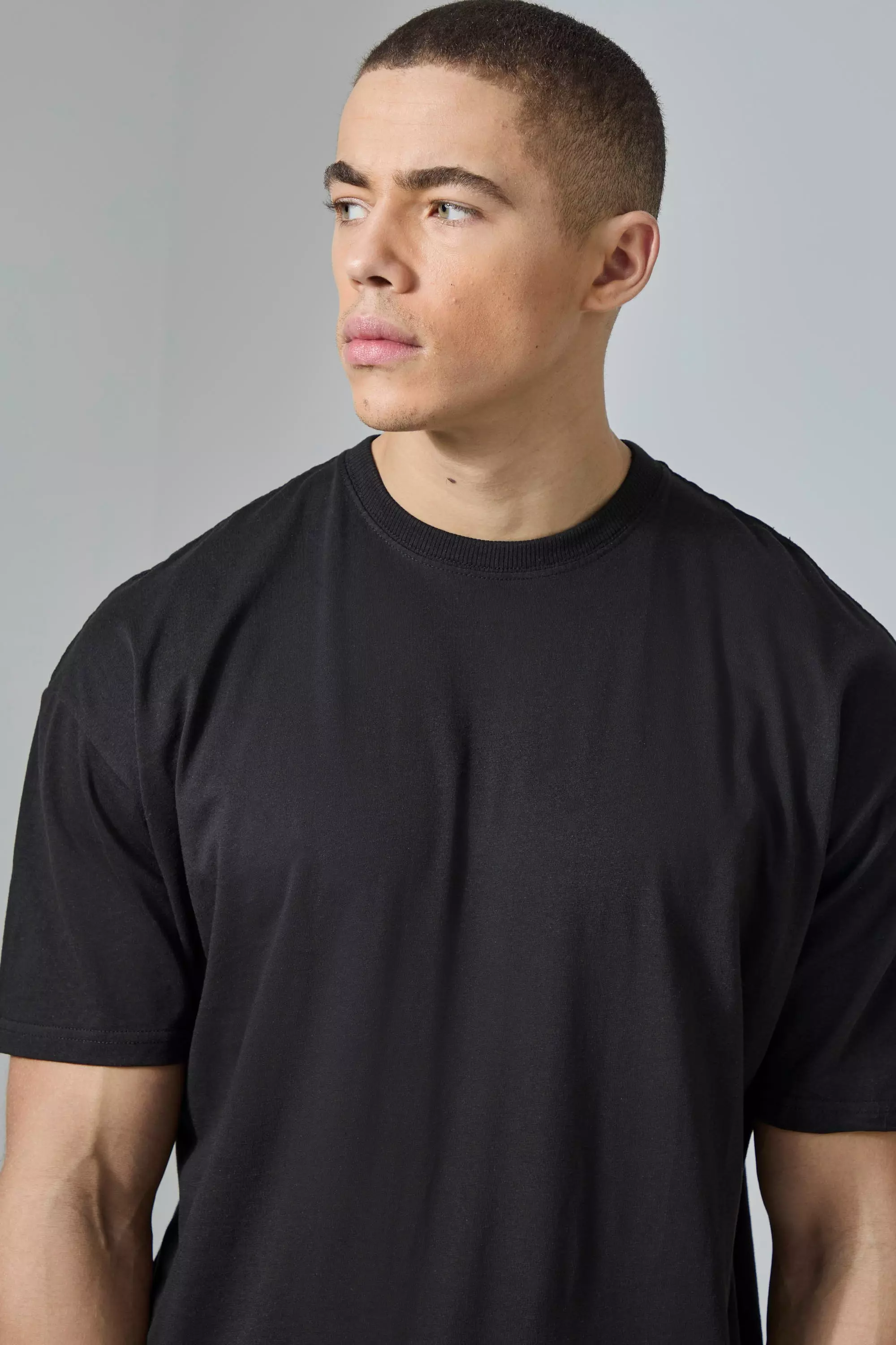 Black Man Active Oversized Swolemates T-shirt alternative image