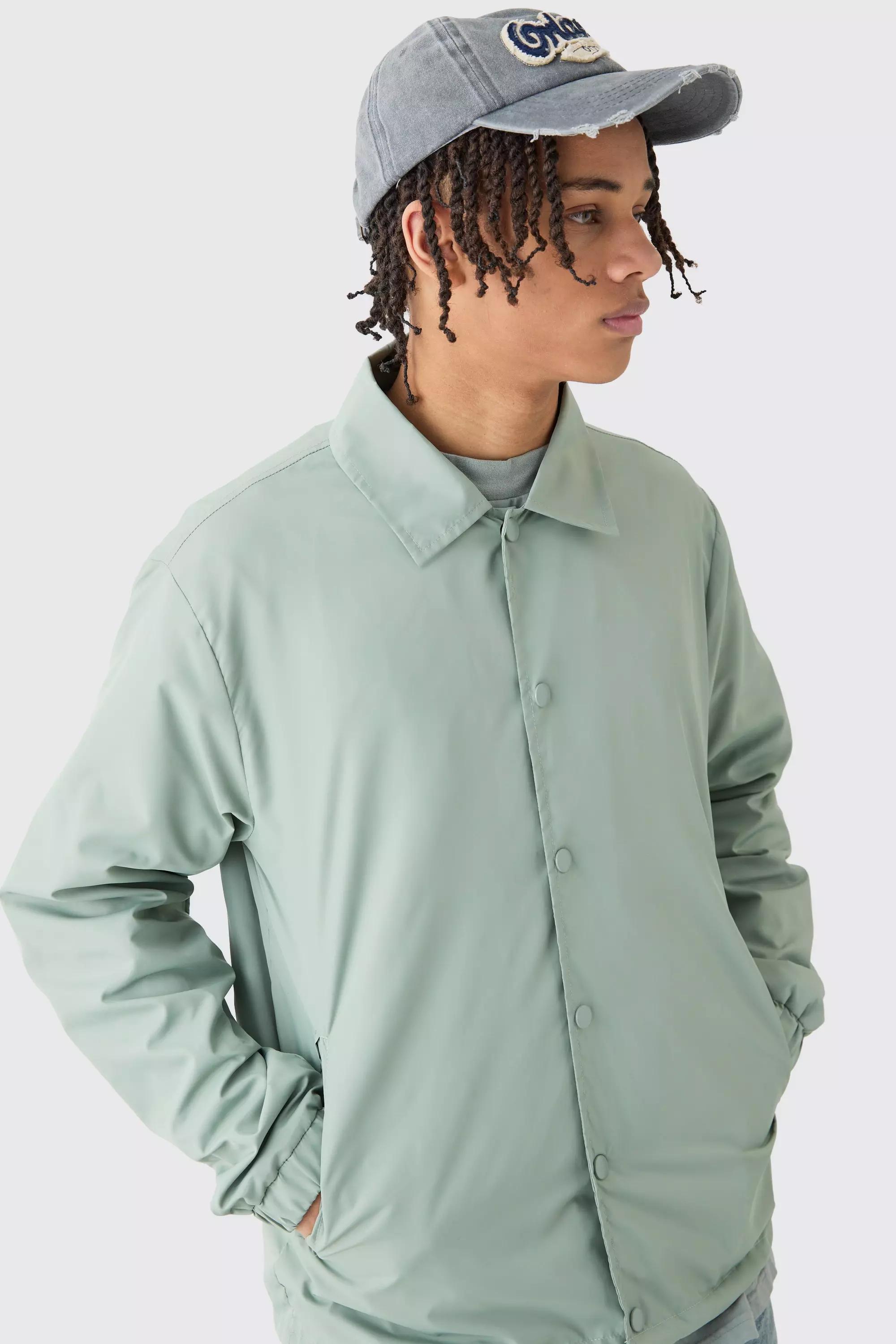 Collared Coach Jacket