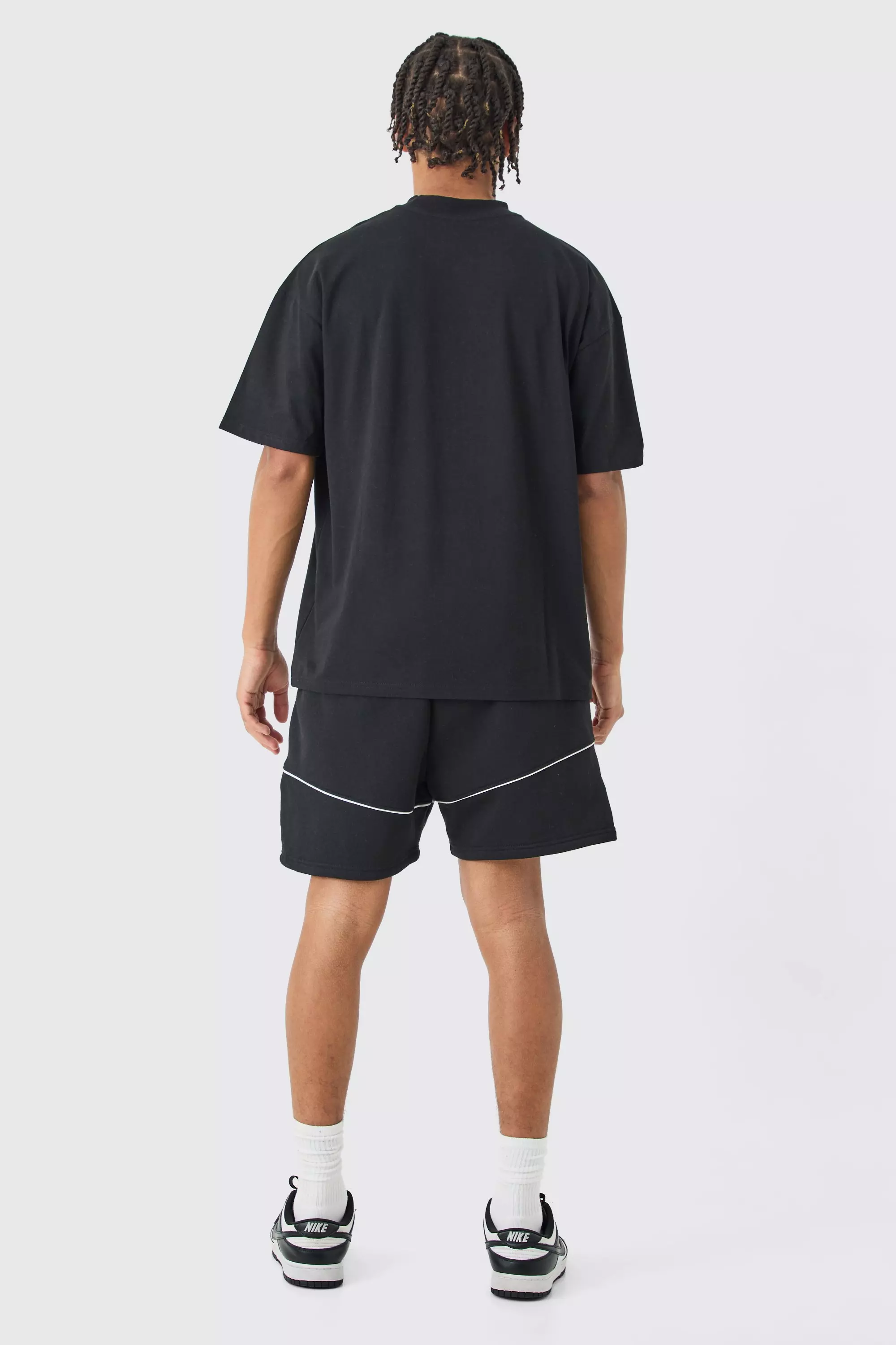 Pantaloncini Corti Rilassati Homme Volley, Black immagine alternativa