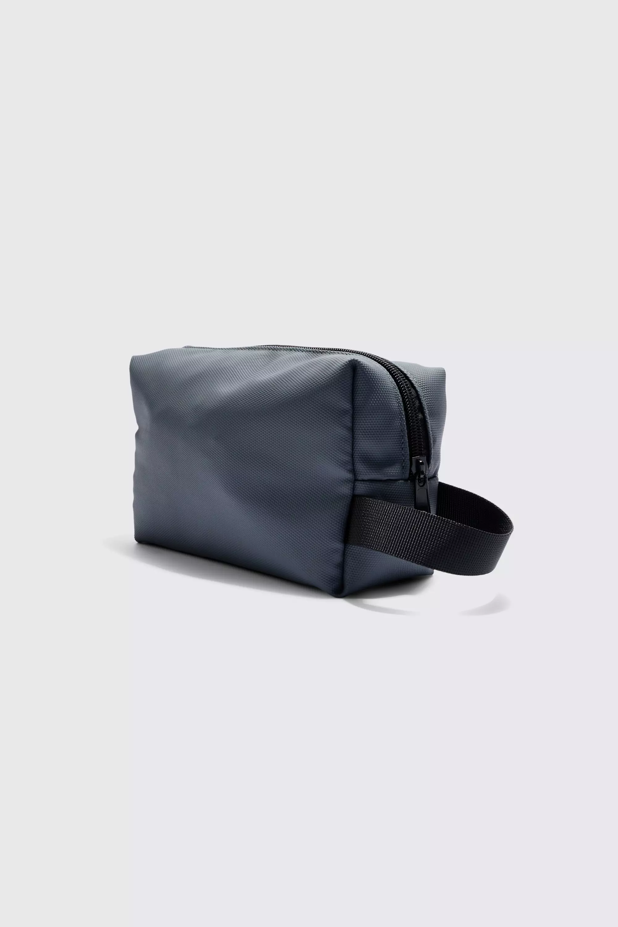 Basic Washbag In Charcoal Charcoal