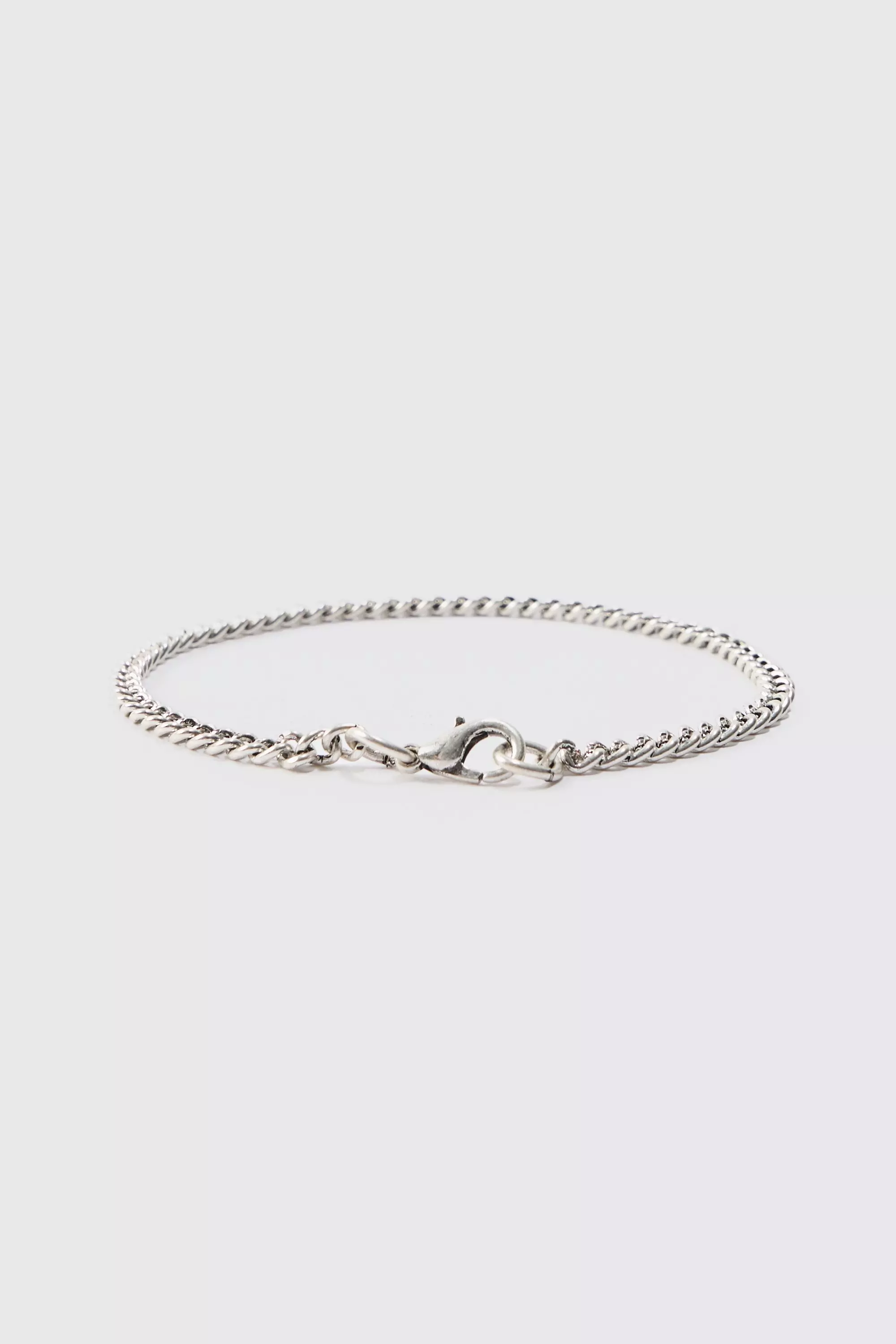 Silver 4 Pack Bead And Chain Bracelets alternative image