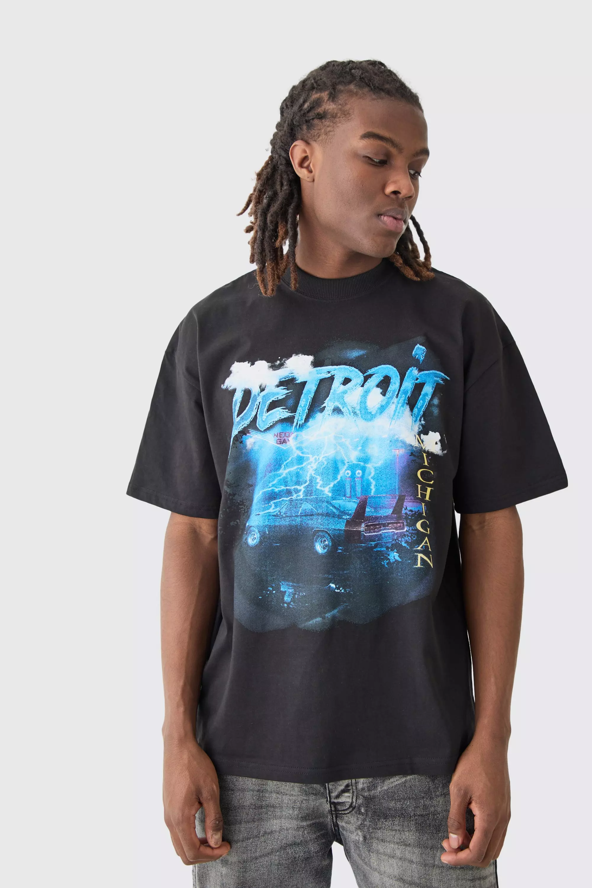 Vetements car tee hot sale