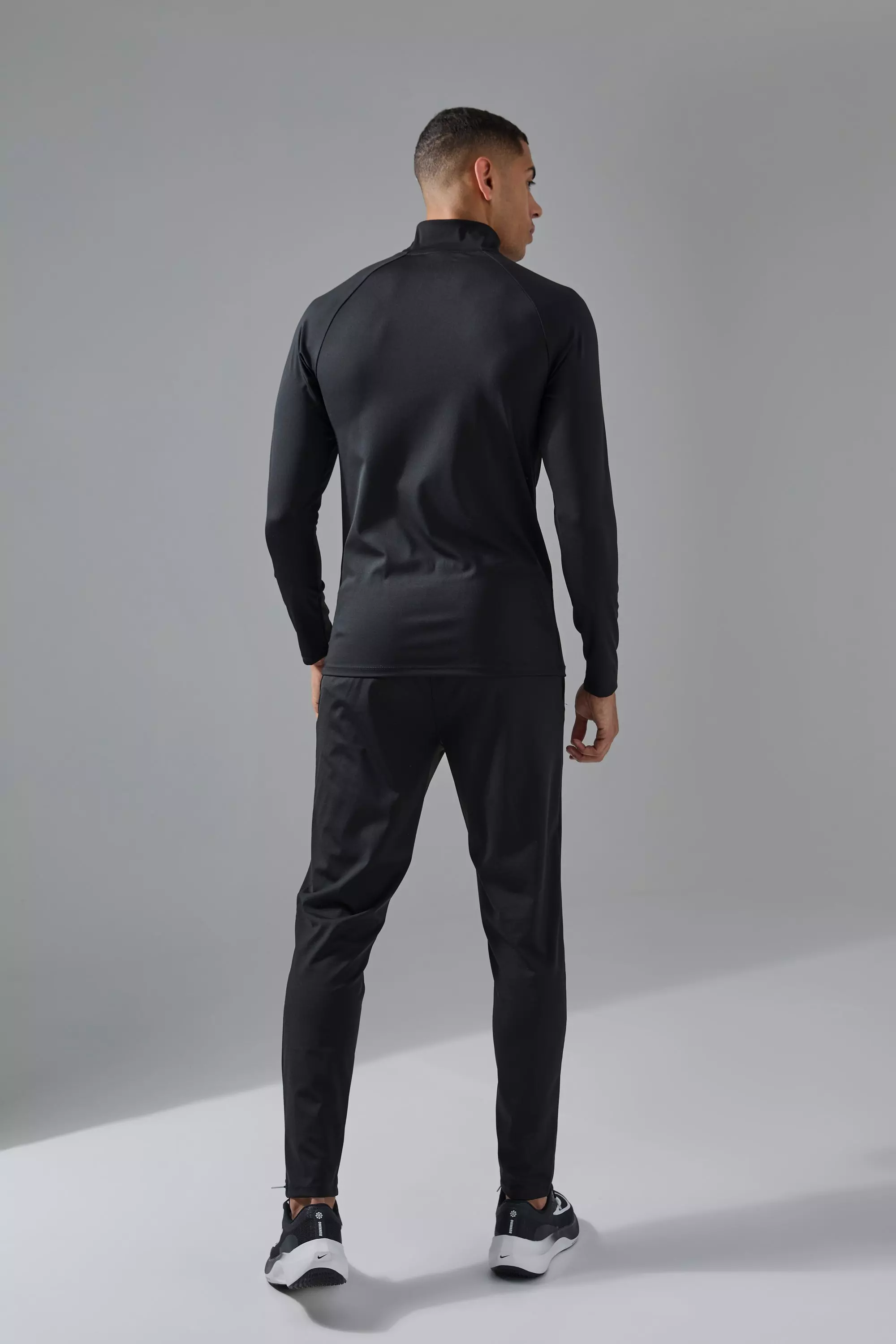 Survêtement de sport à col zippé - MAN Active, Black autre image