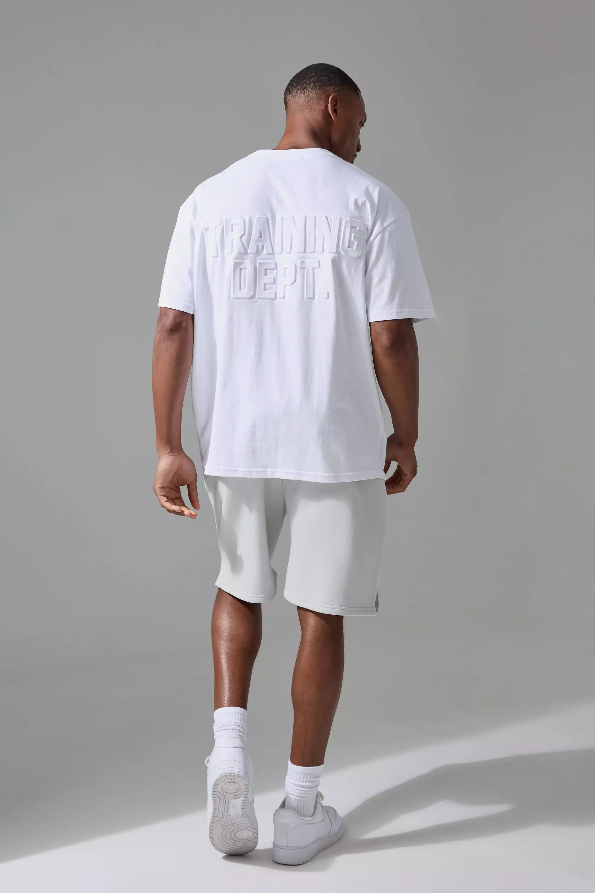 T-shirt oversize imprimé - MAN, White autre image