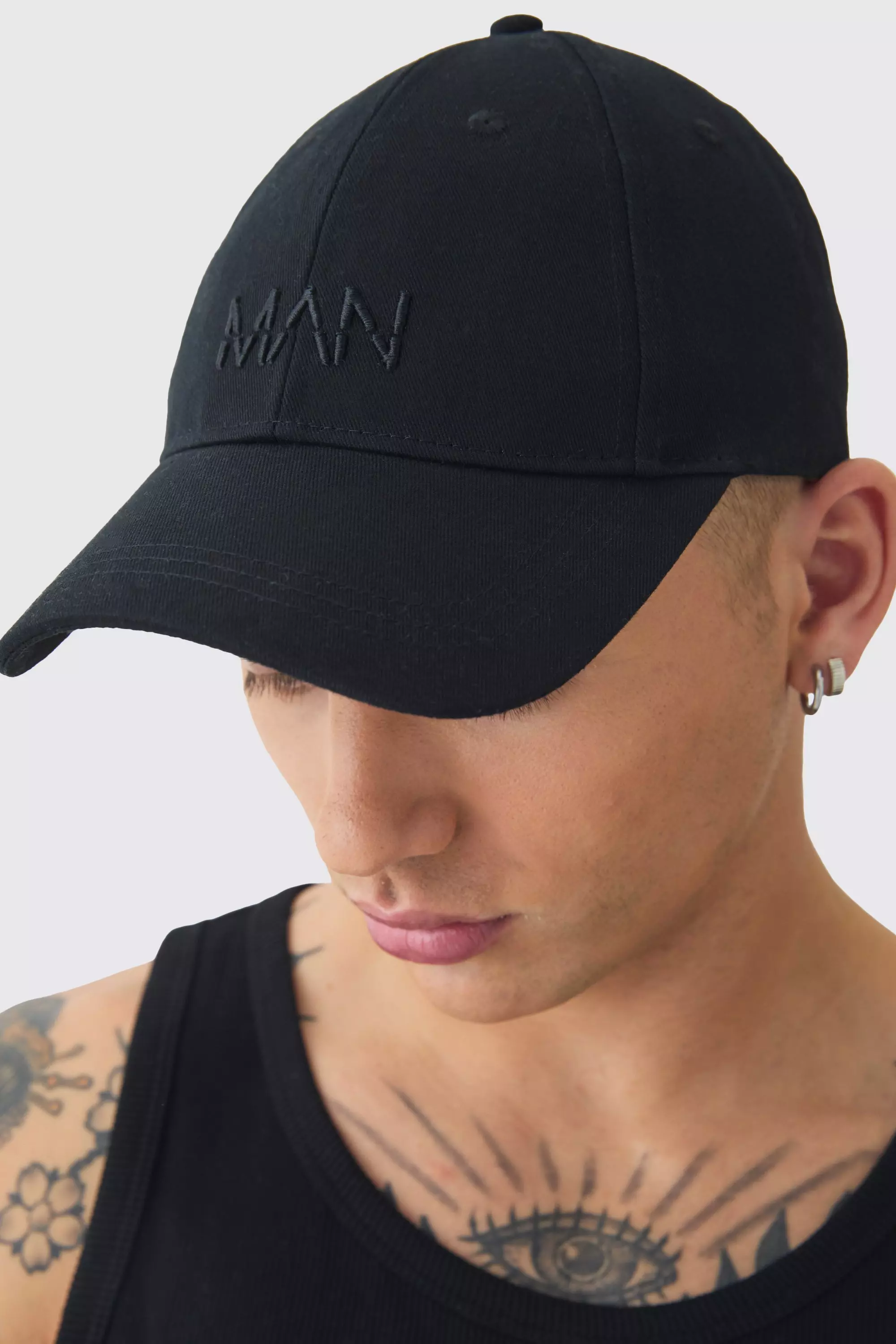 Man Dash Basic Baseball-Kappe in Schwarz, Black alternatives Bild