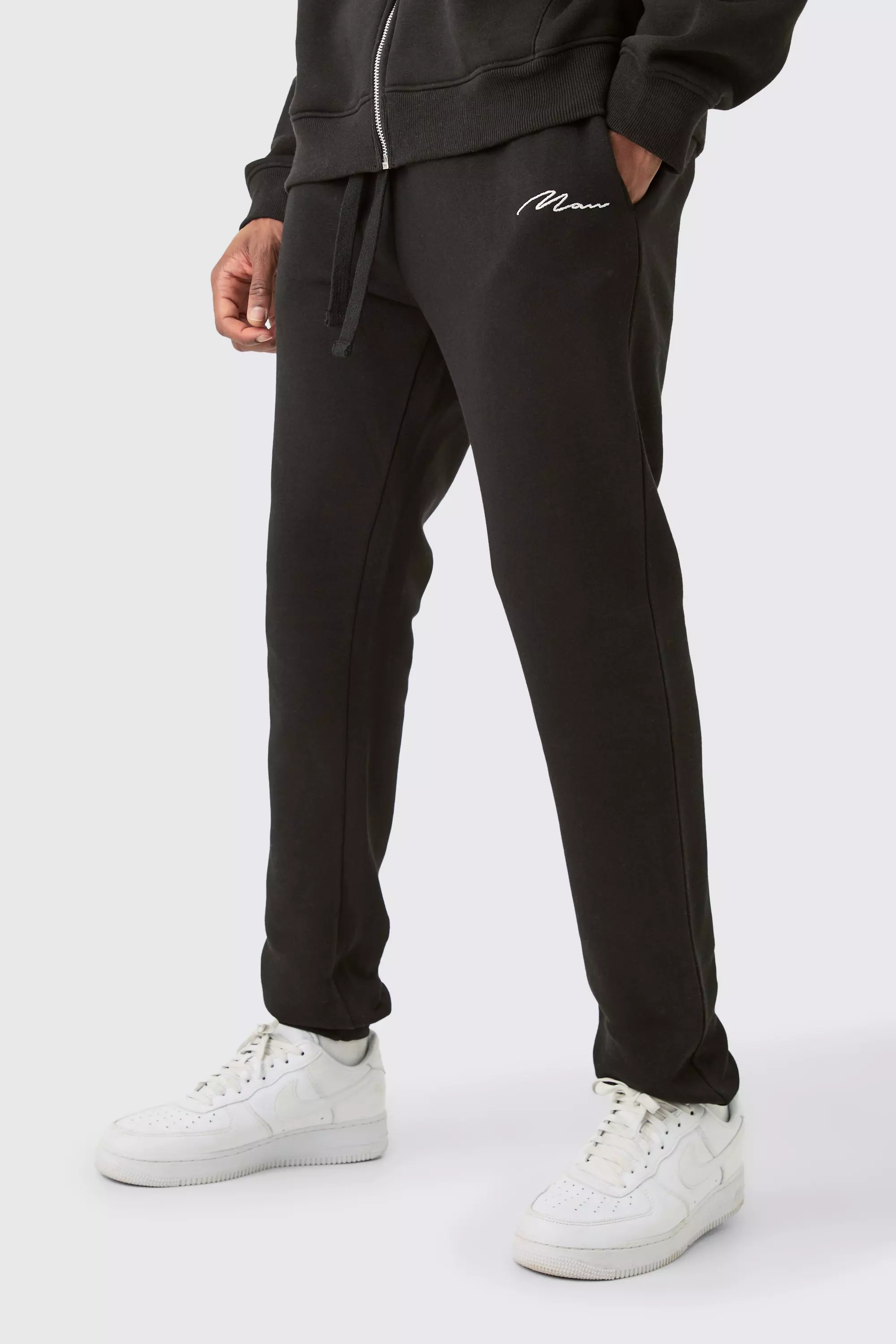 Tall Man Signature Skinny Fit Jogger In Black Black