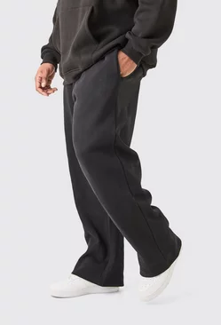 Plus Basic Relaxed Fit Jogger In Black Black
