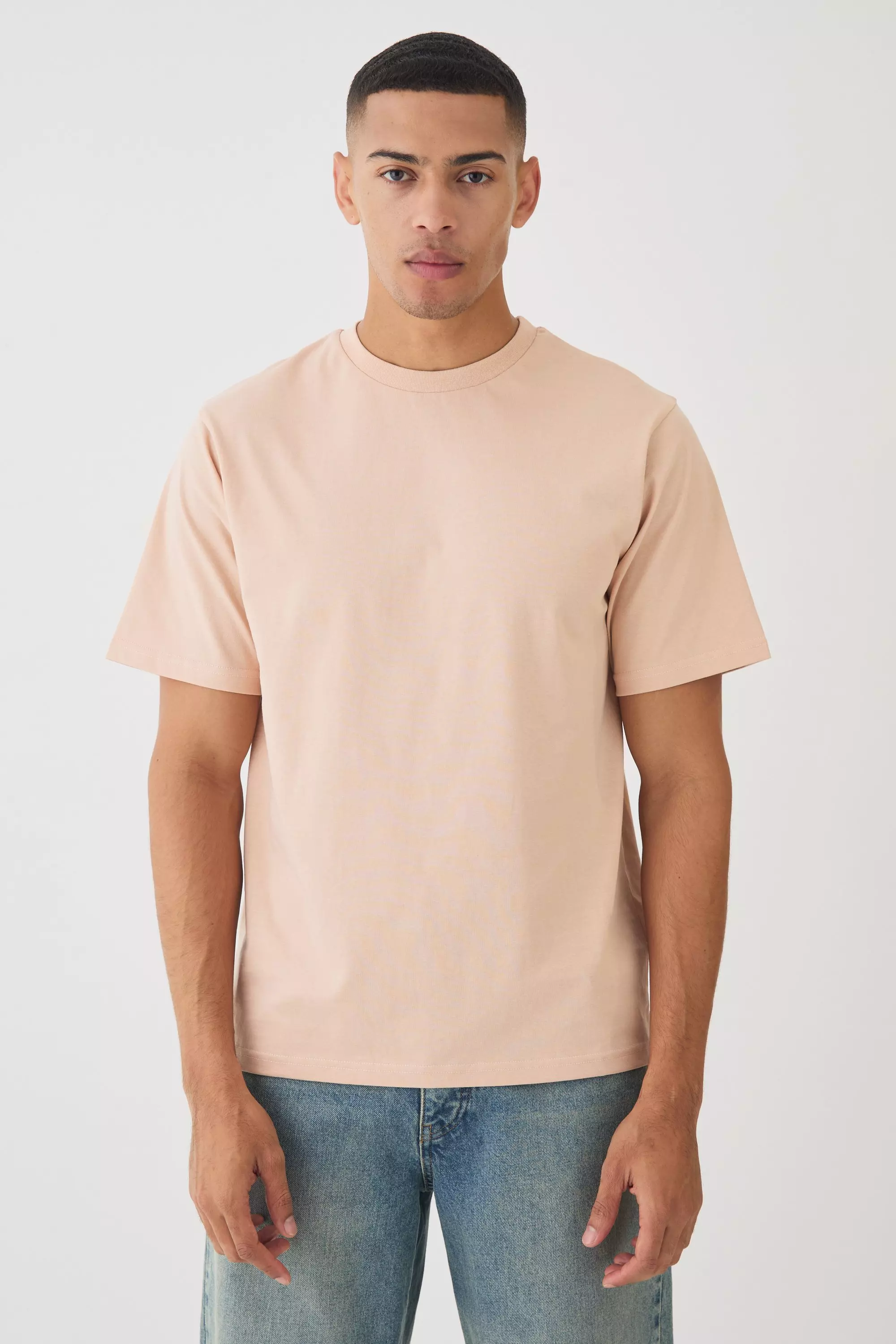 Regular Fit Heavyweight T-shirt Dusty pink