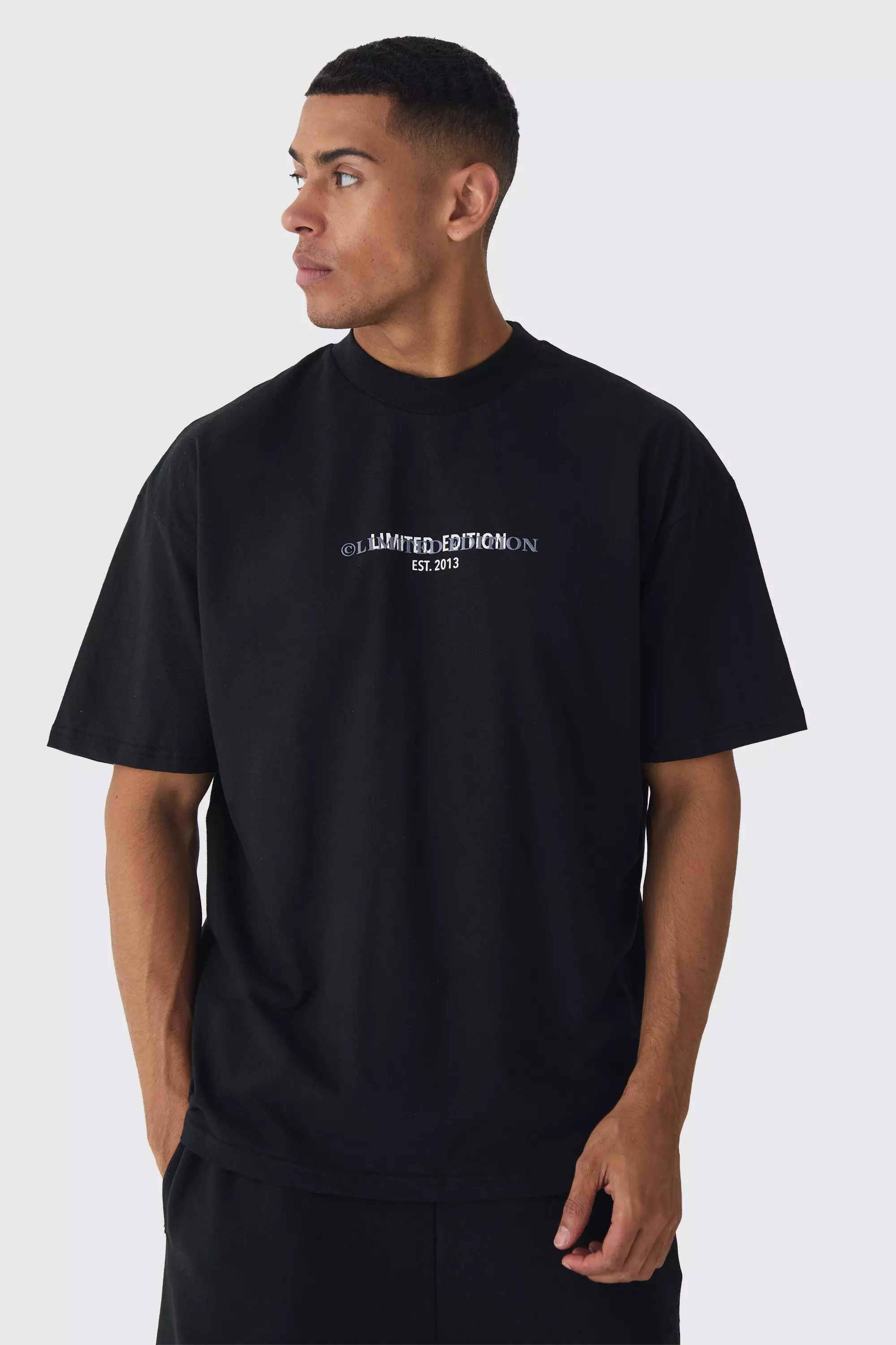 Oversized Limited Heavy T-shirt Black