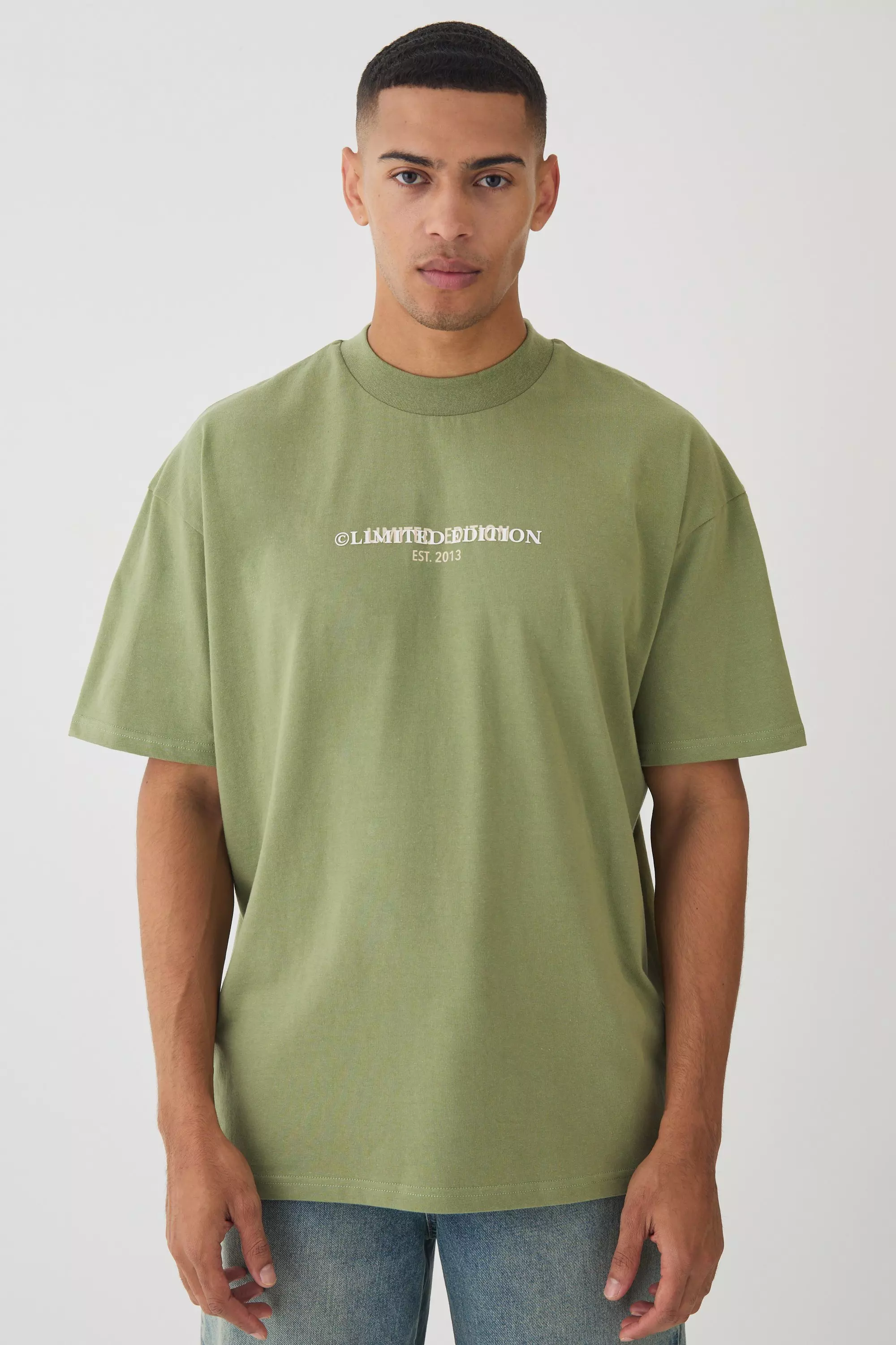 Sage Green Oversized Limited Edition Heavyweight T-shirt