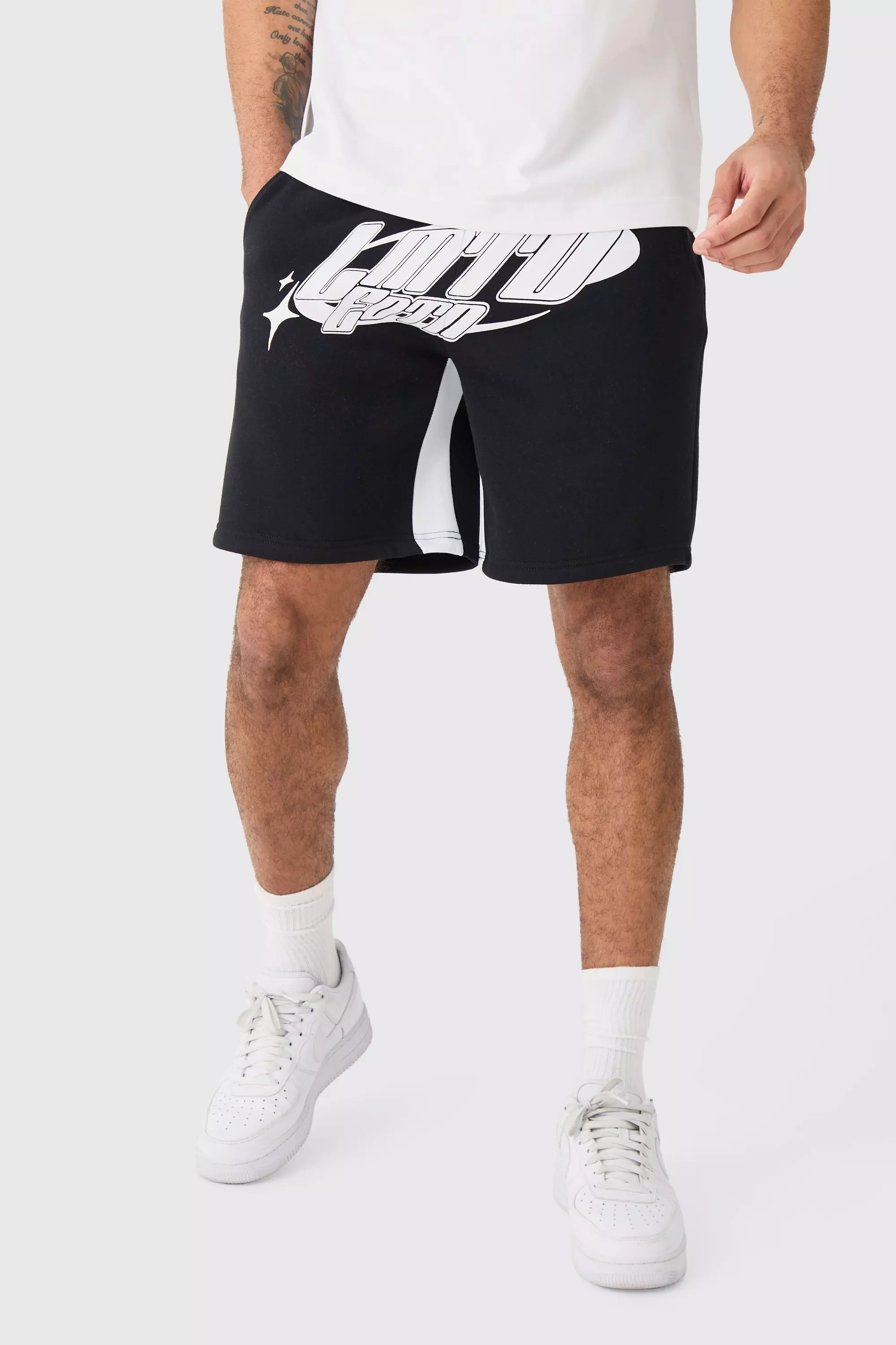 Short large à soufflet - Limited Edition, Black autre image