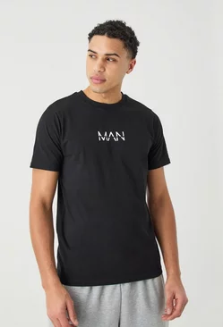 Man Dash Slim Fit T-shirt Black