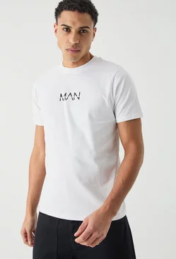 Man Dash Slim Fit T-shirt White