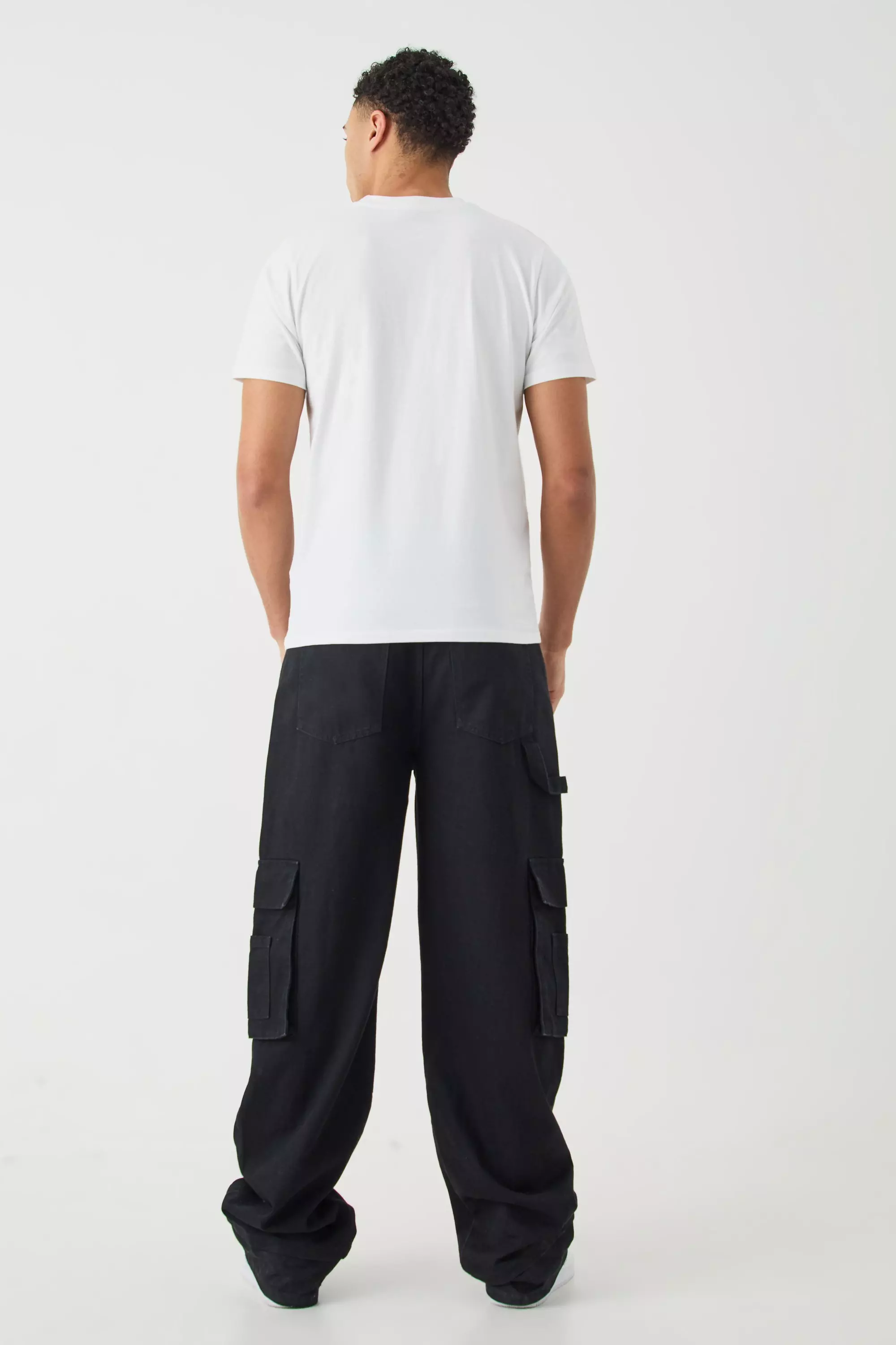 Slim-Fit Man-Dash T-Shirt, White alternatives Bild