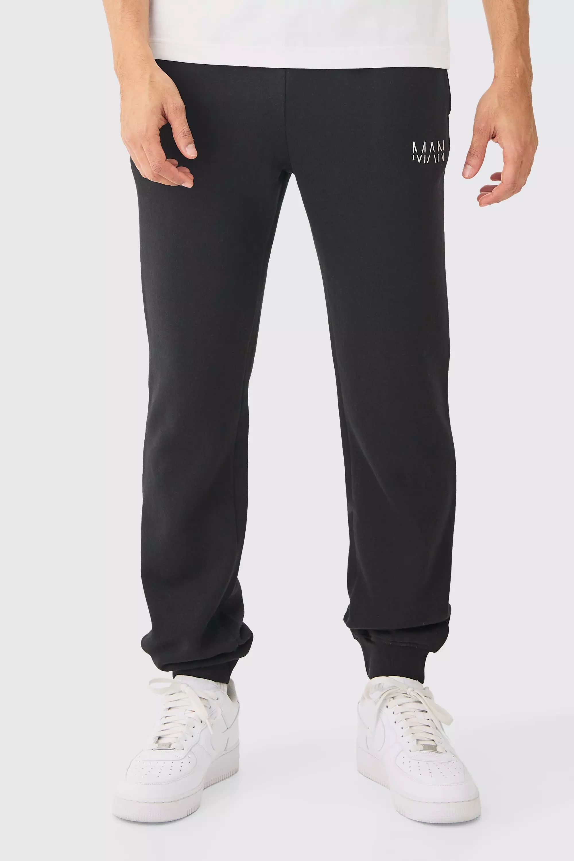 Man Dash Regular Jogger Black