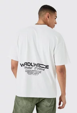 White Oversized Graphic T-shirt