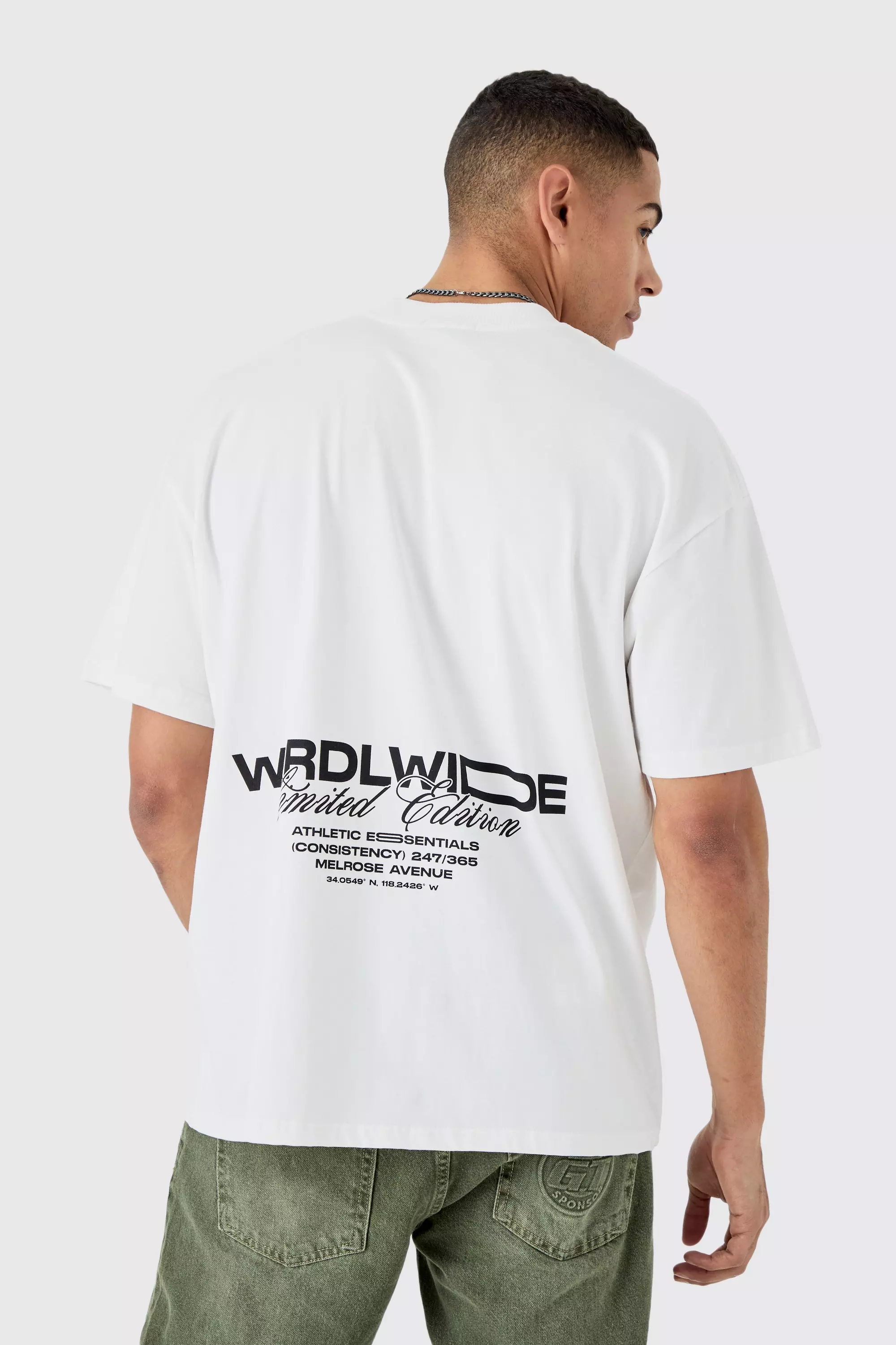 Oversized Graphic T-shirt White