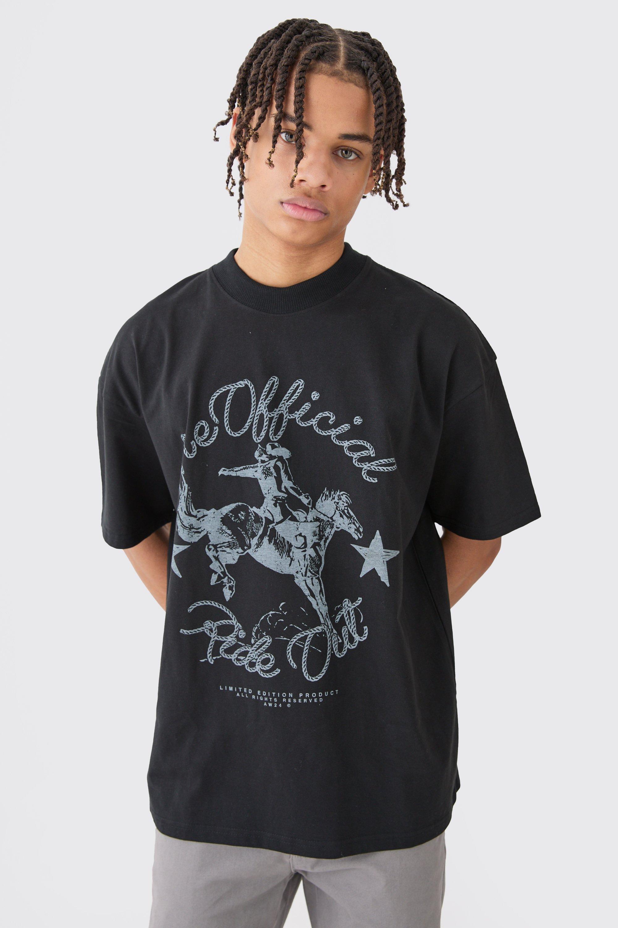 Oversized Rodeo Graphic T-shirt