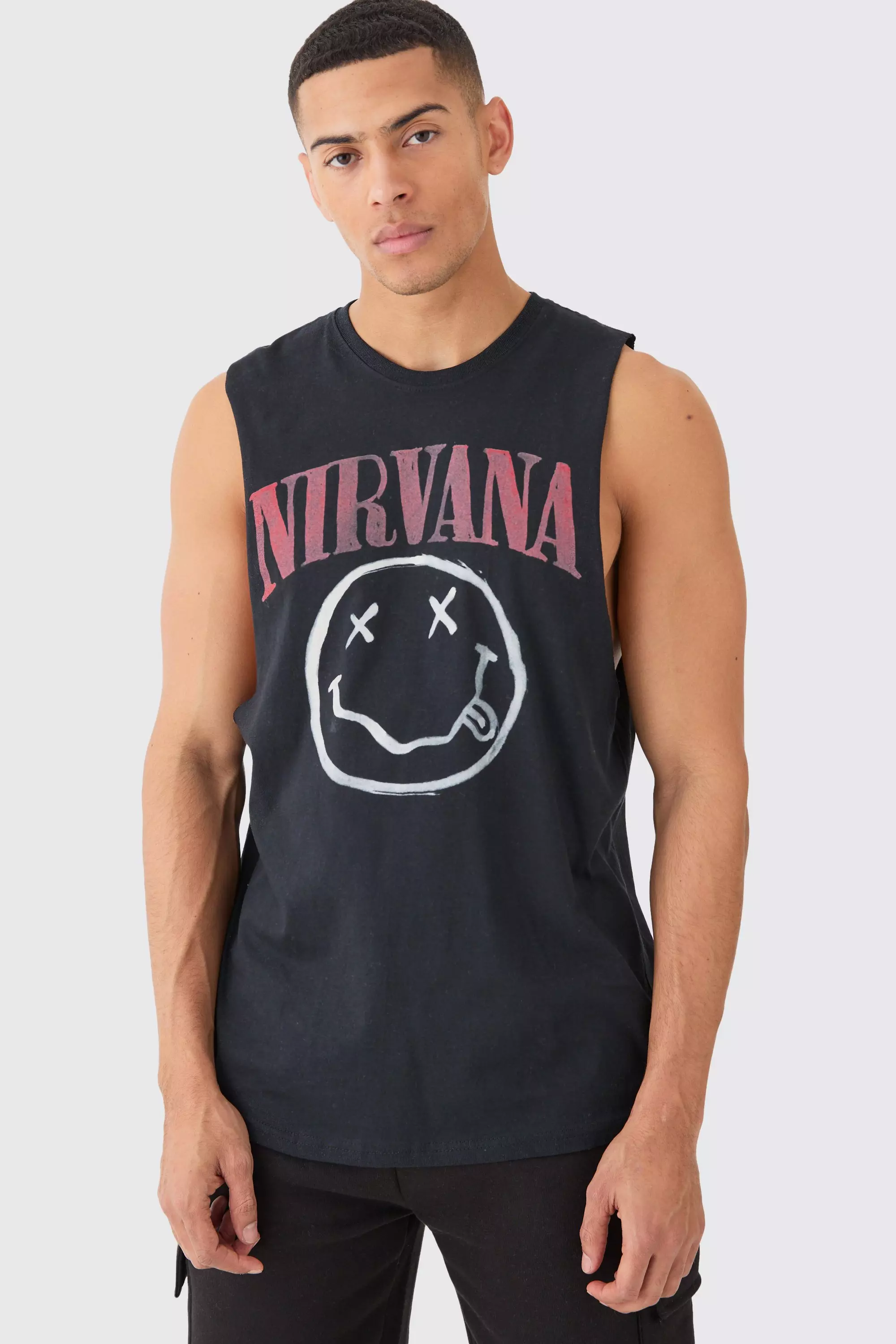 Nirvana License Tank Black