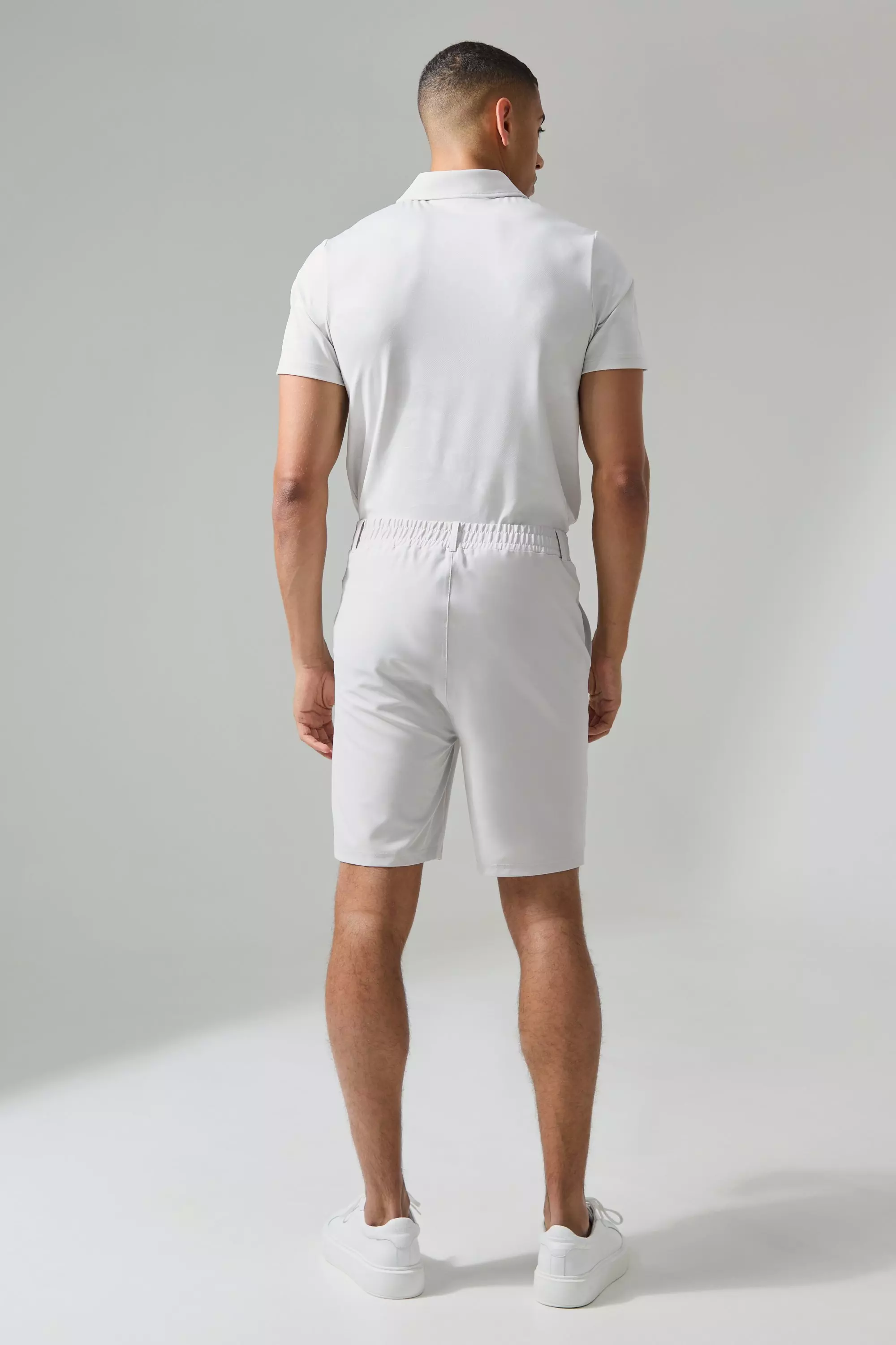Light grey Man Active Golf 8.5inch Short alternative image