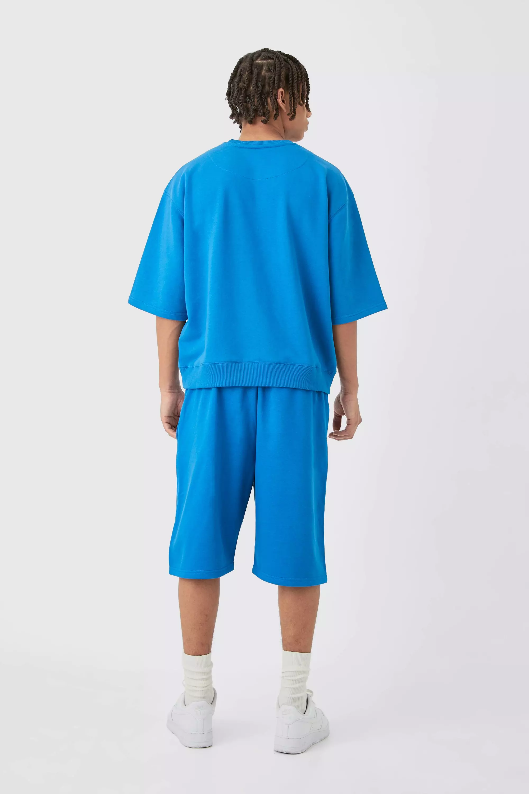 Survêtement oversize à manches 3/4, Cobalt autre image