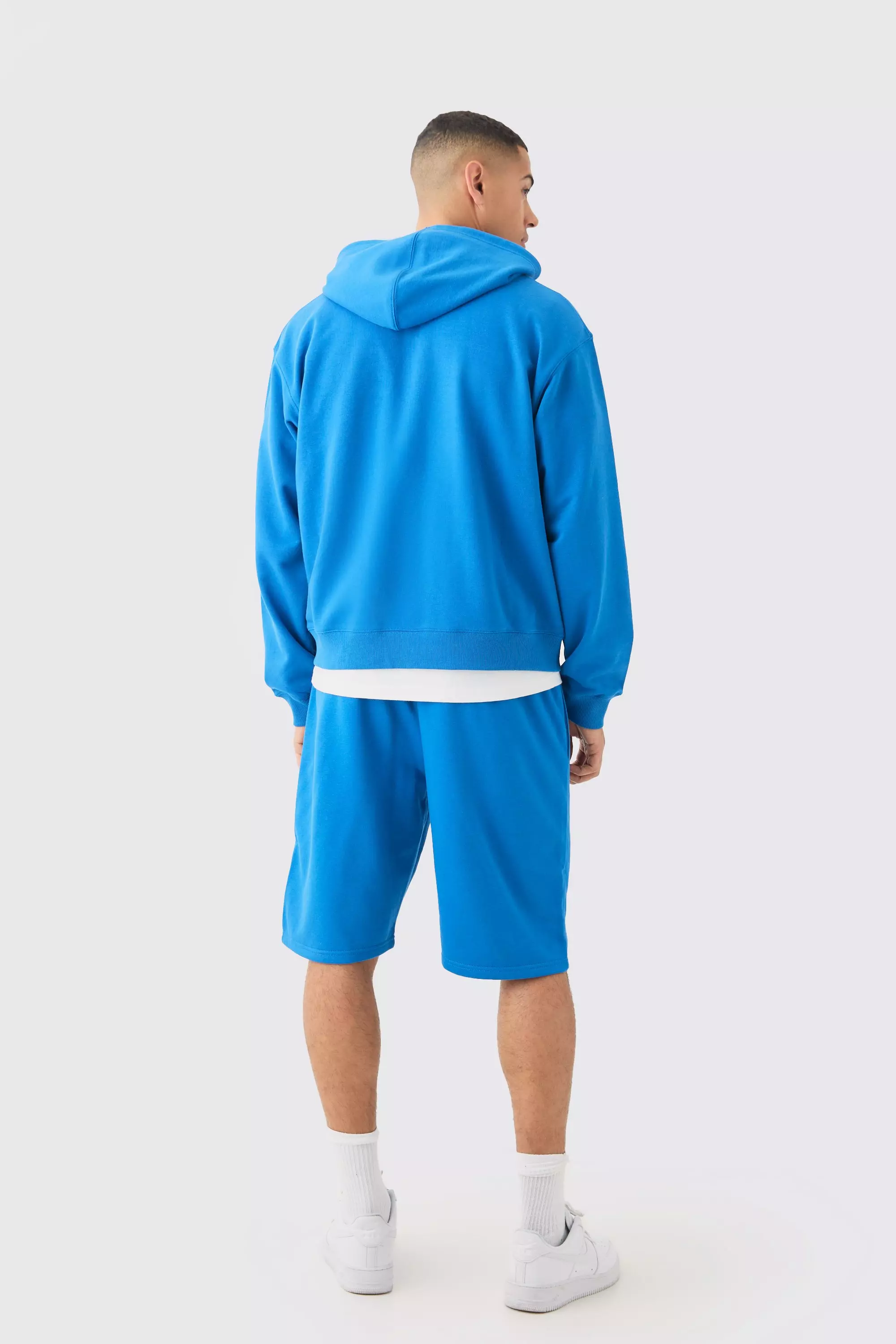 Boohooman shorts and hoodie sale