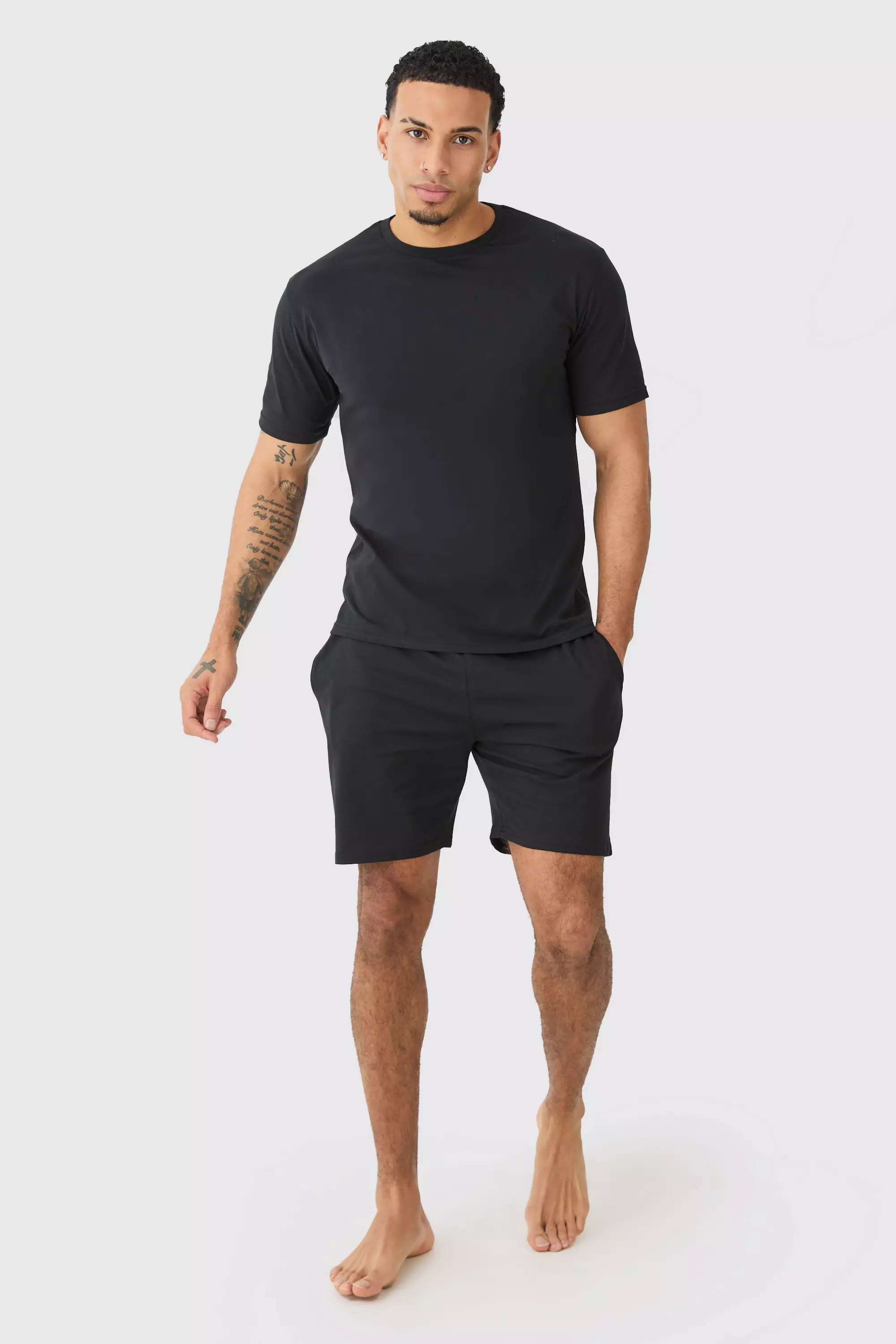 Multi 2 Pack T-shirt & Short Lounge Set alternative image