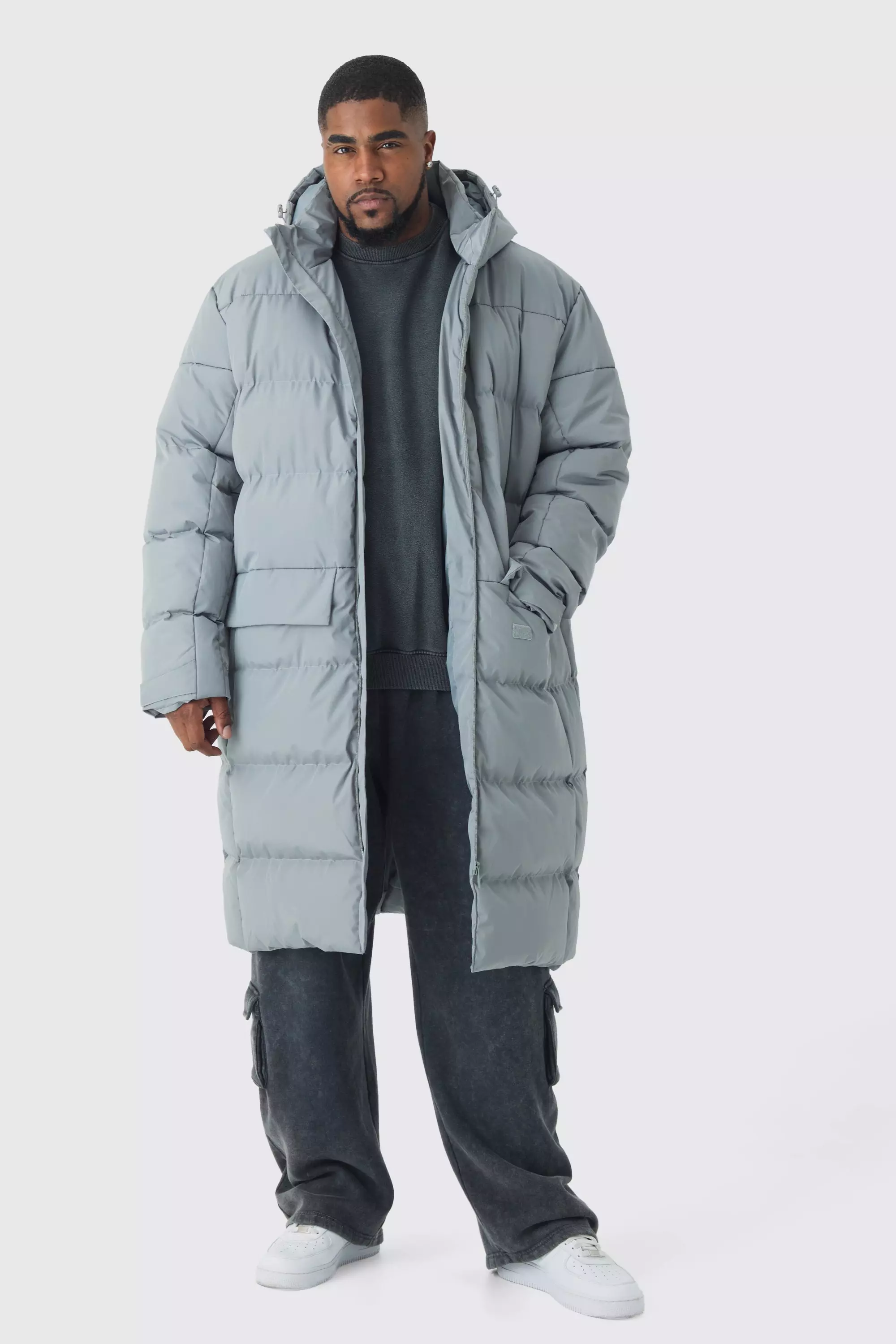 Boohooman winter coat online