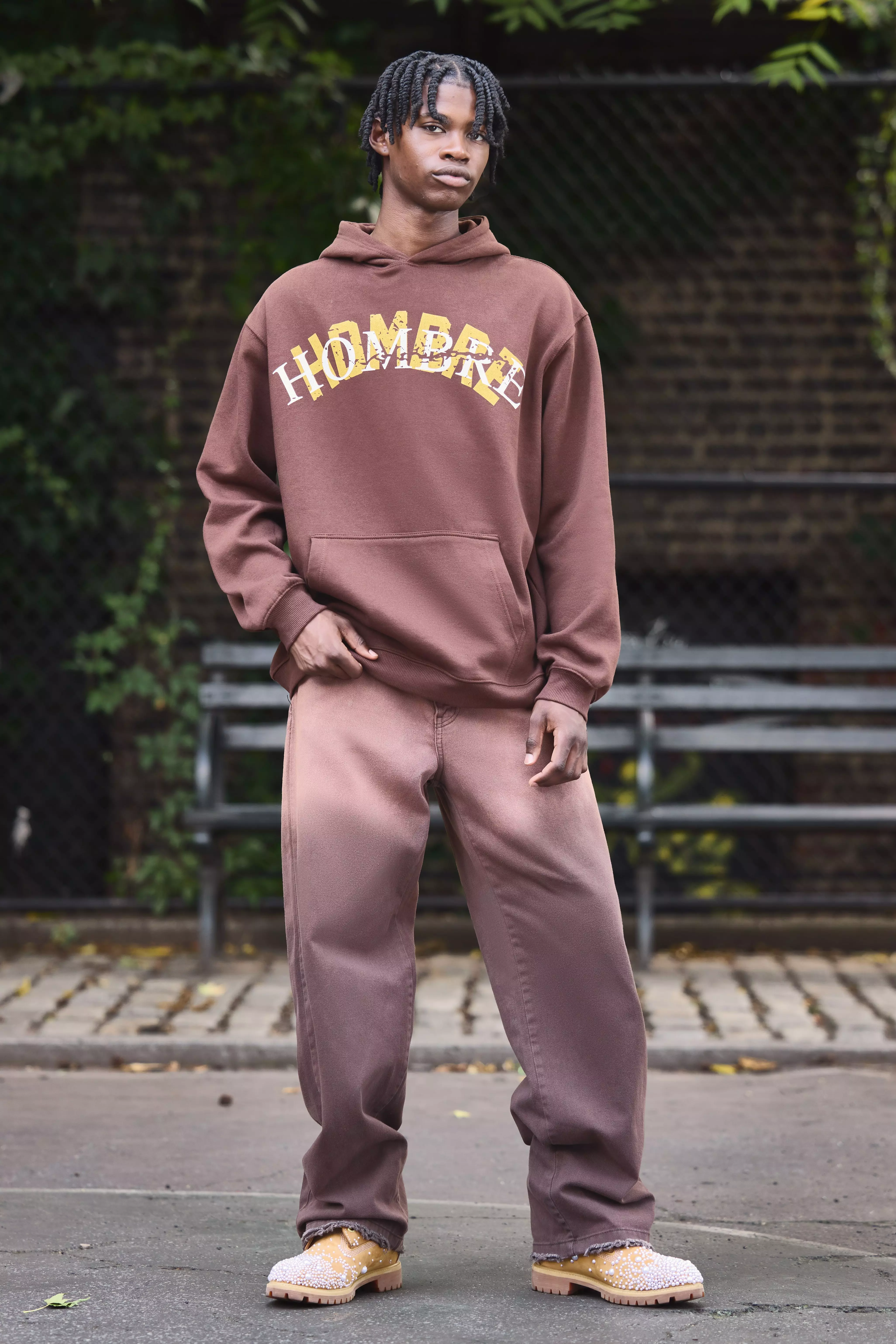 Fixed Waist Relaxed Raw Hem Washed Pants | boohooMAN USA