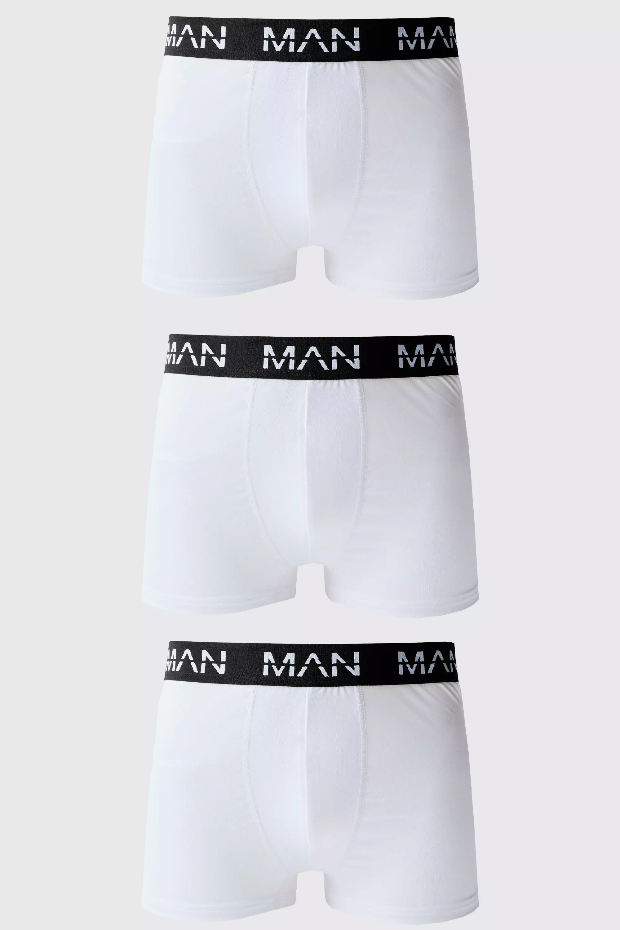 White Man Active Performance 3 Pack Boxer alternative image