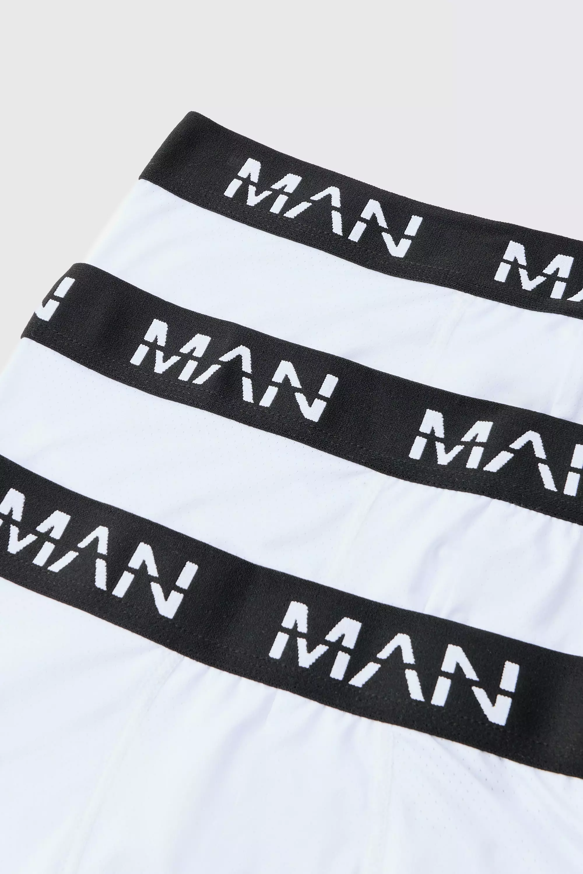 White Man Active Performance 3 Pack Boxer alternative image