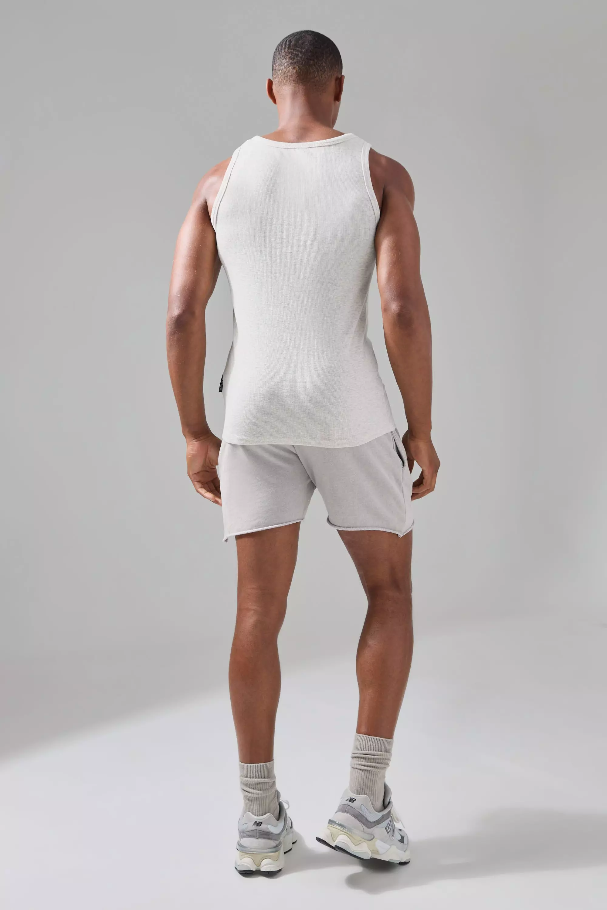 Grey Active Training Dept Washed 5inch Short alternative image