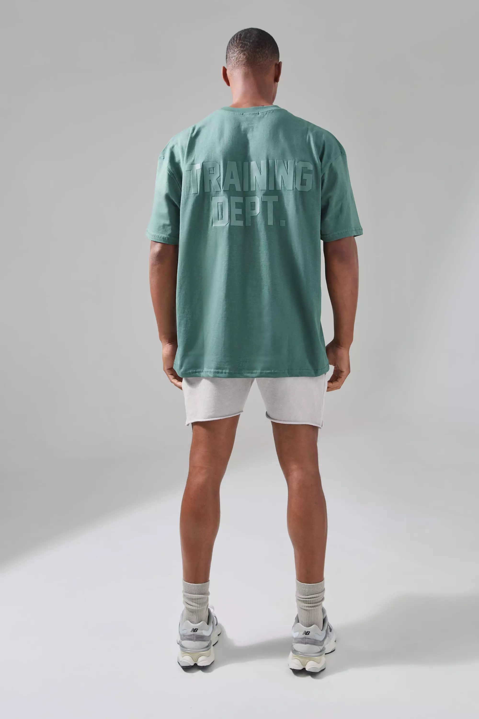 Dark green Active Training Dept Oversized T-shirt alternative image
