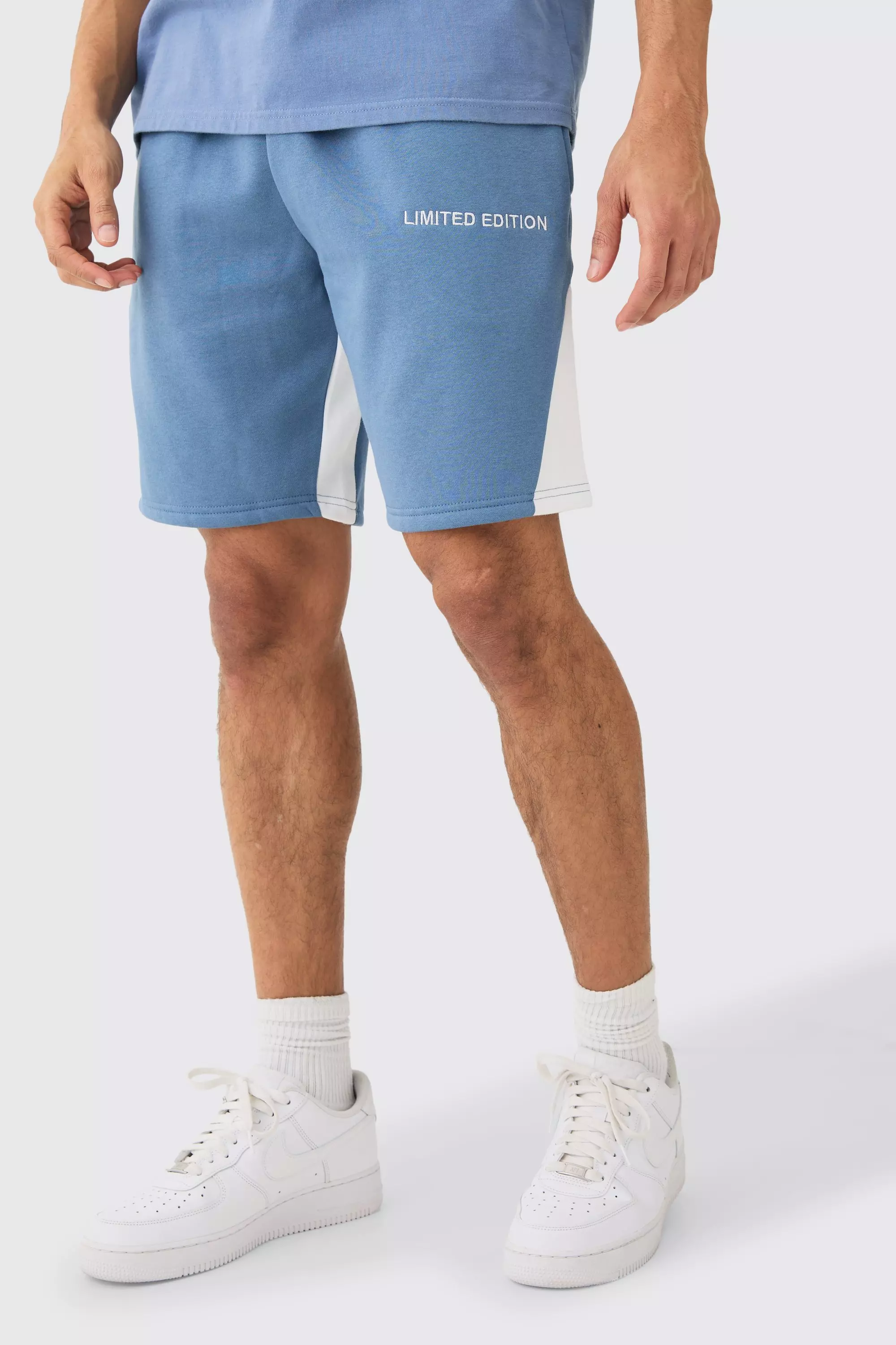 Relaxed Limited Edition Gusset Short Dusty blue