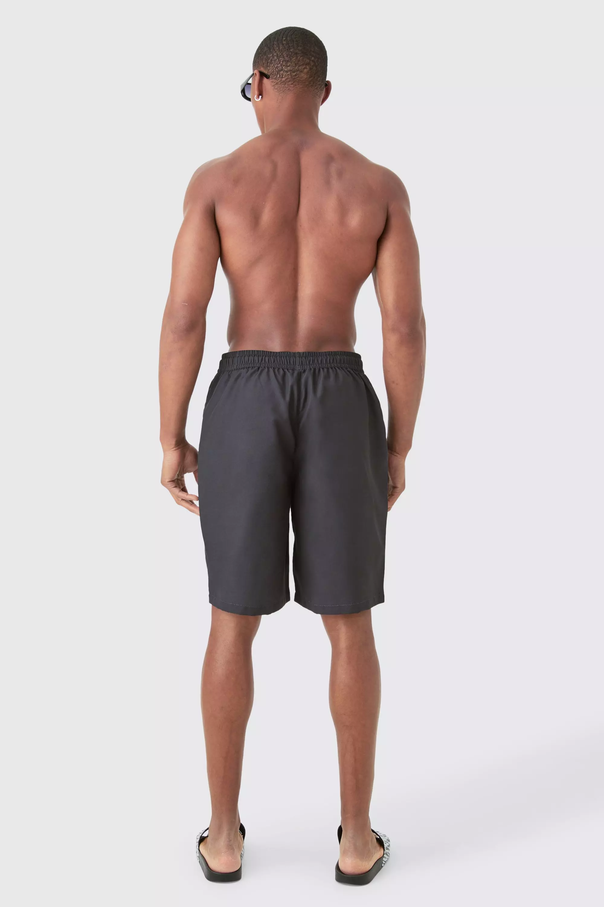 Black Worldwide Board Swim Short alternative image