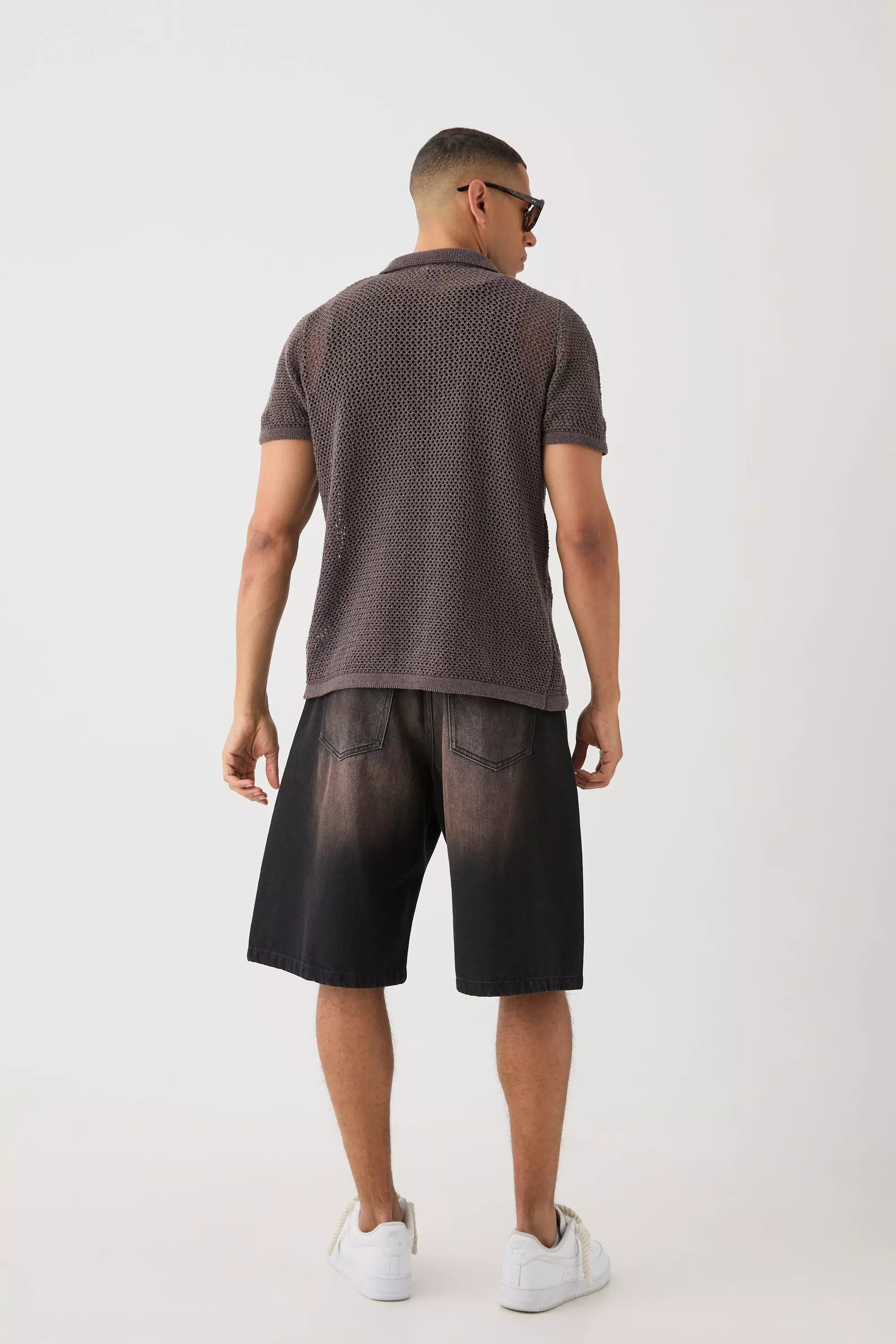 Chemise en maille à manches courtes, Chocolate autre image
