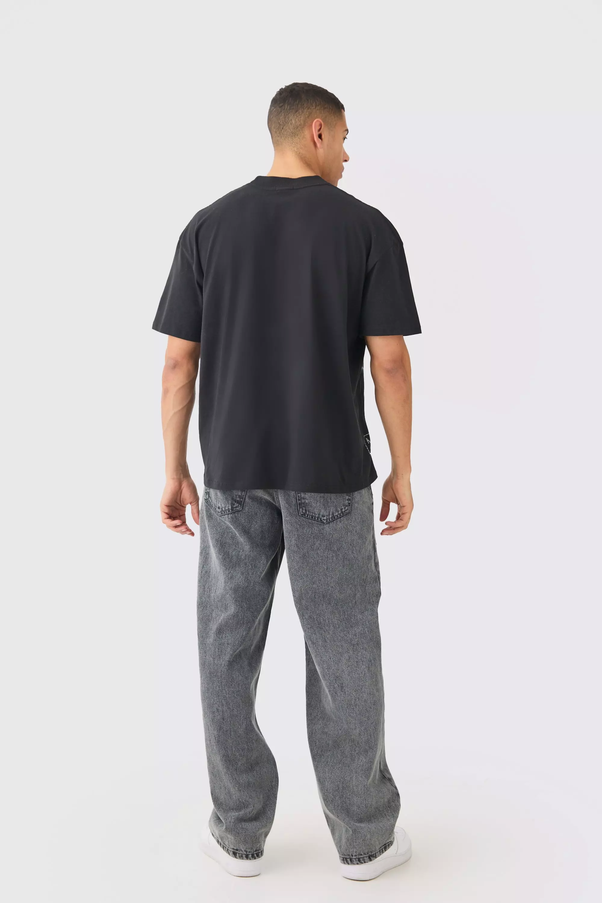 Oversized Renaissance Over Seams T-shirt | boohooMAN USA