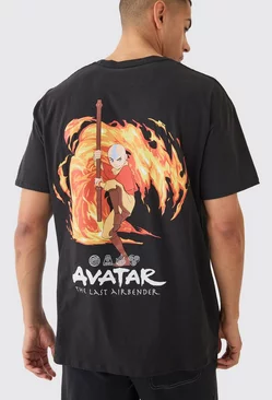 Oversized Avatar License T-shirt Black