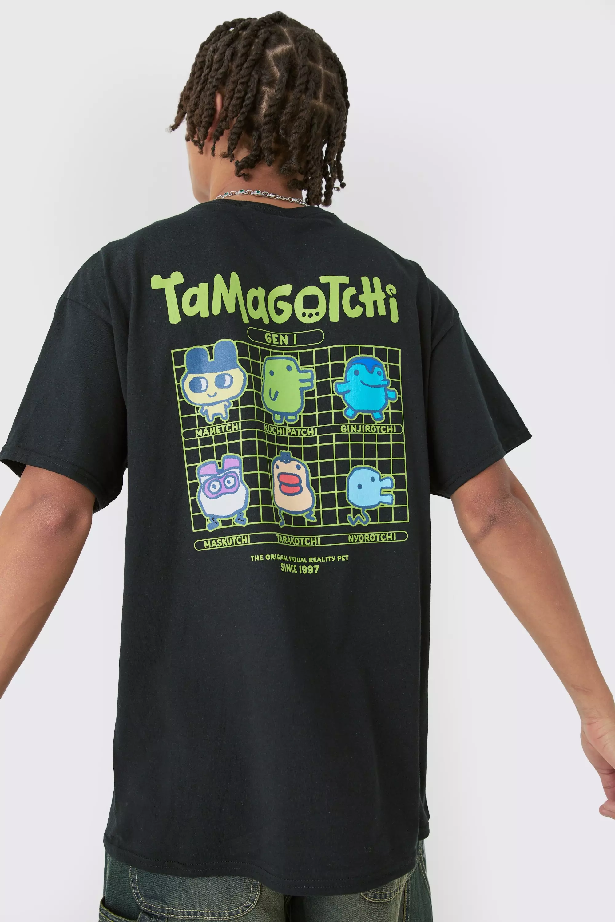 Loose Tamagotchi Gaming License T-shirt Black