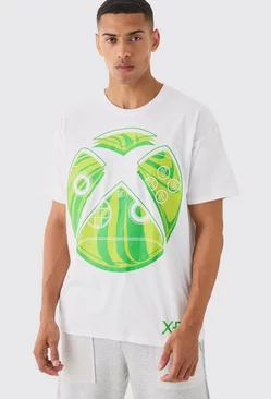 Oversized Xbox Logo License T-shirt White