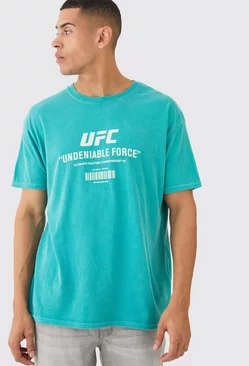 Green Oversized Ufc License T-shirt