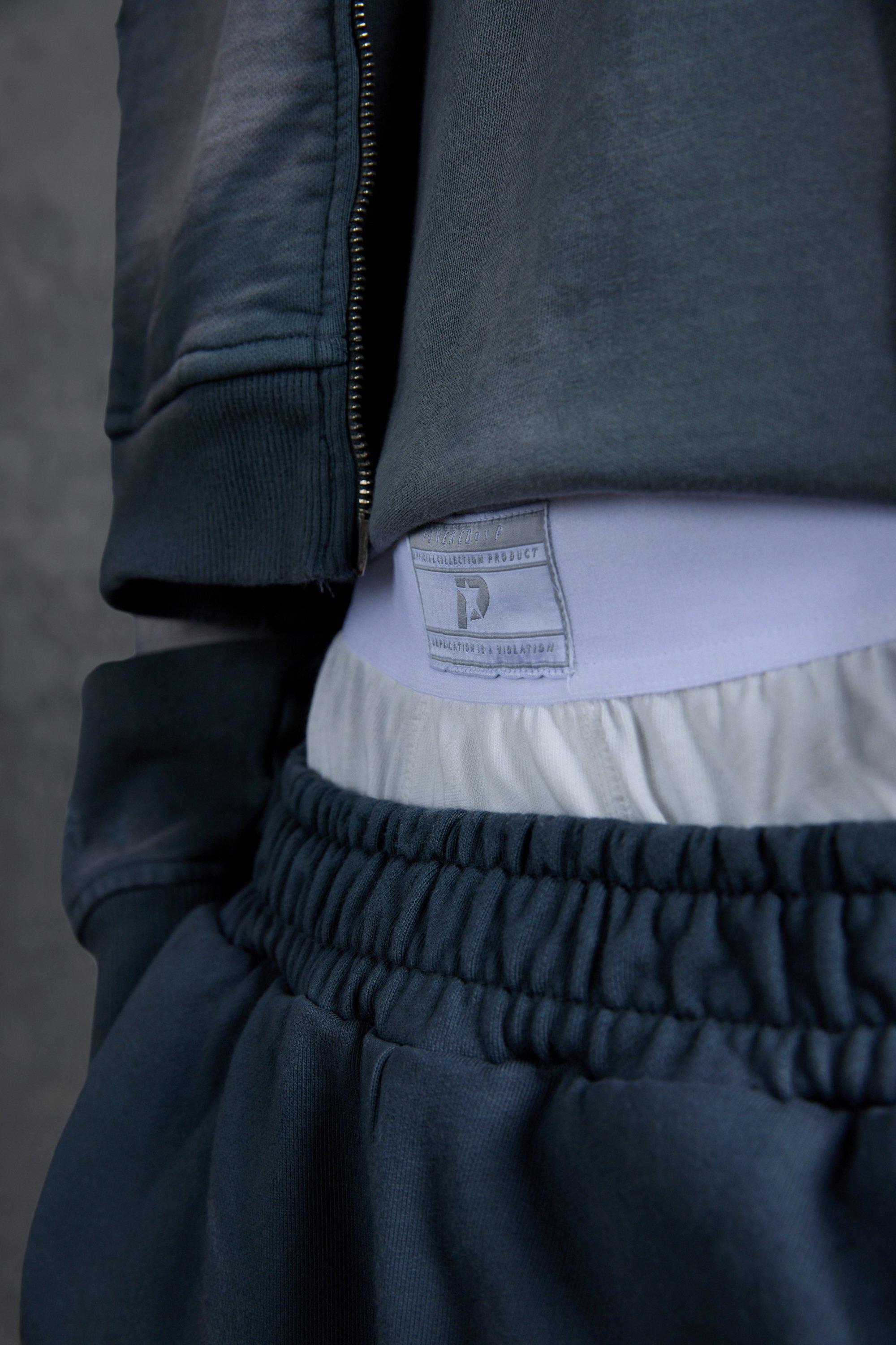 P-Star Wide Leg Joggers With Mock Boxer Waistband