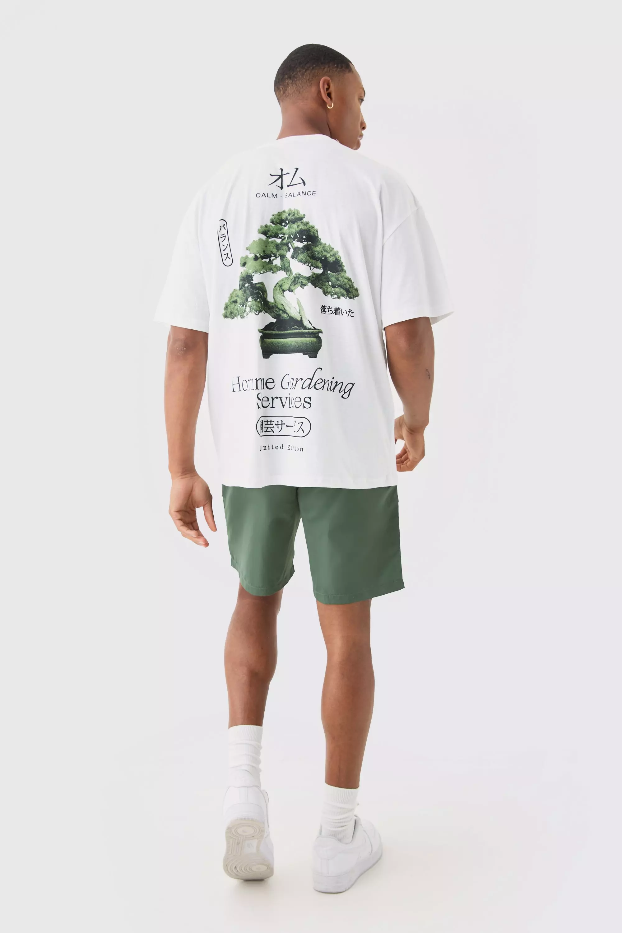 Short confort à taille élastiquée, Olive autre image