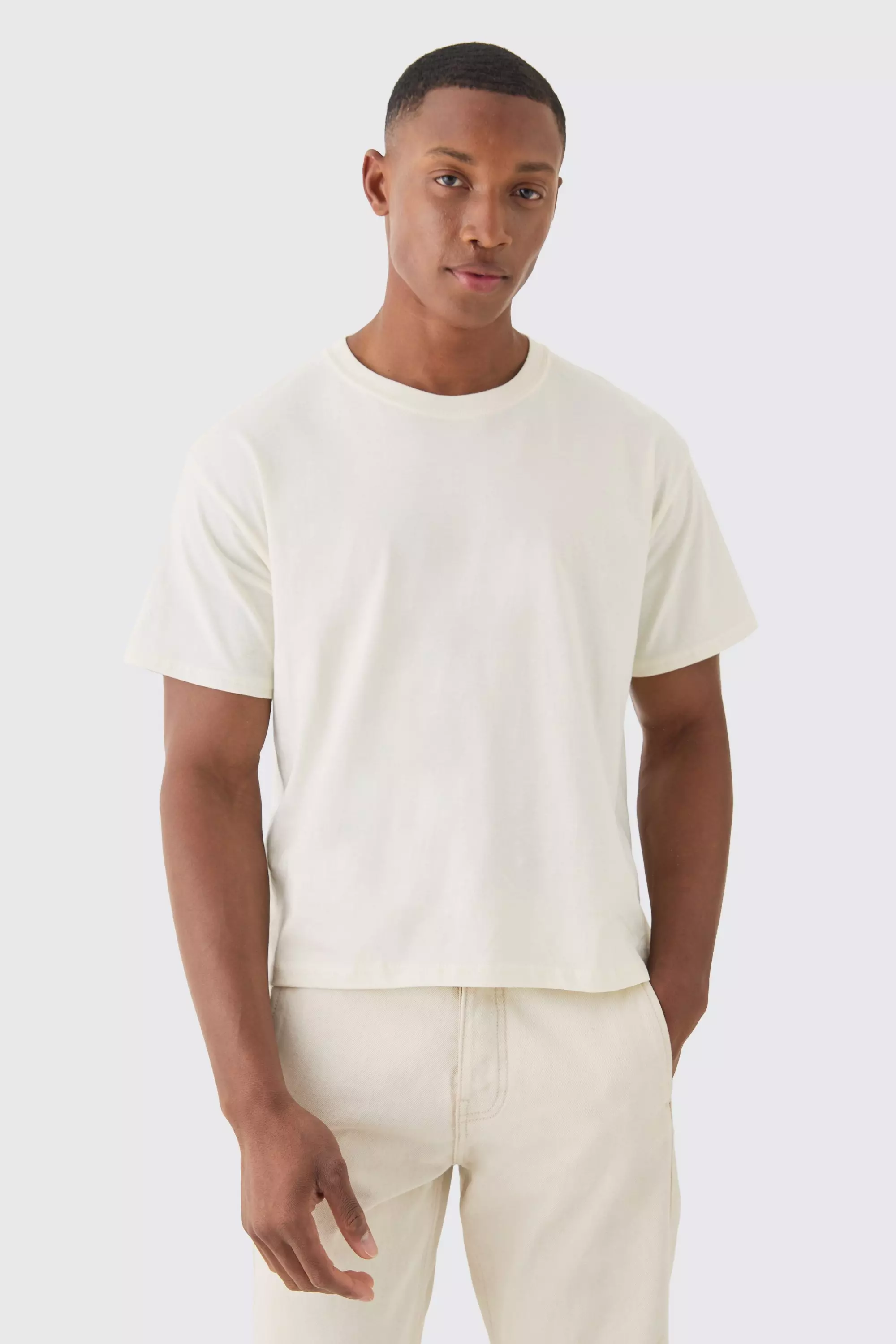 T-shirt court à slogan Life Isn't For Everyone, Ecru autre image