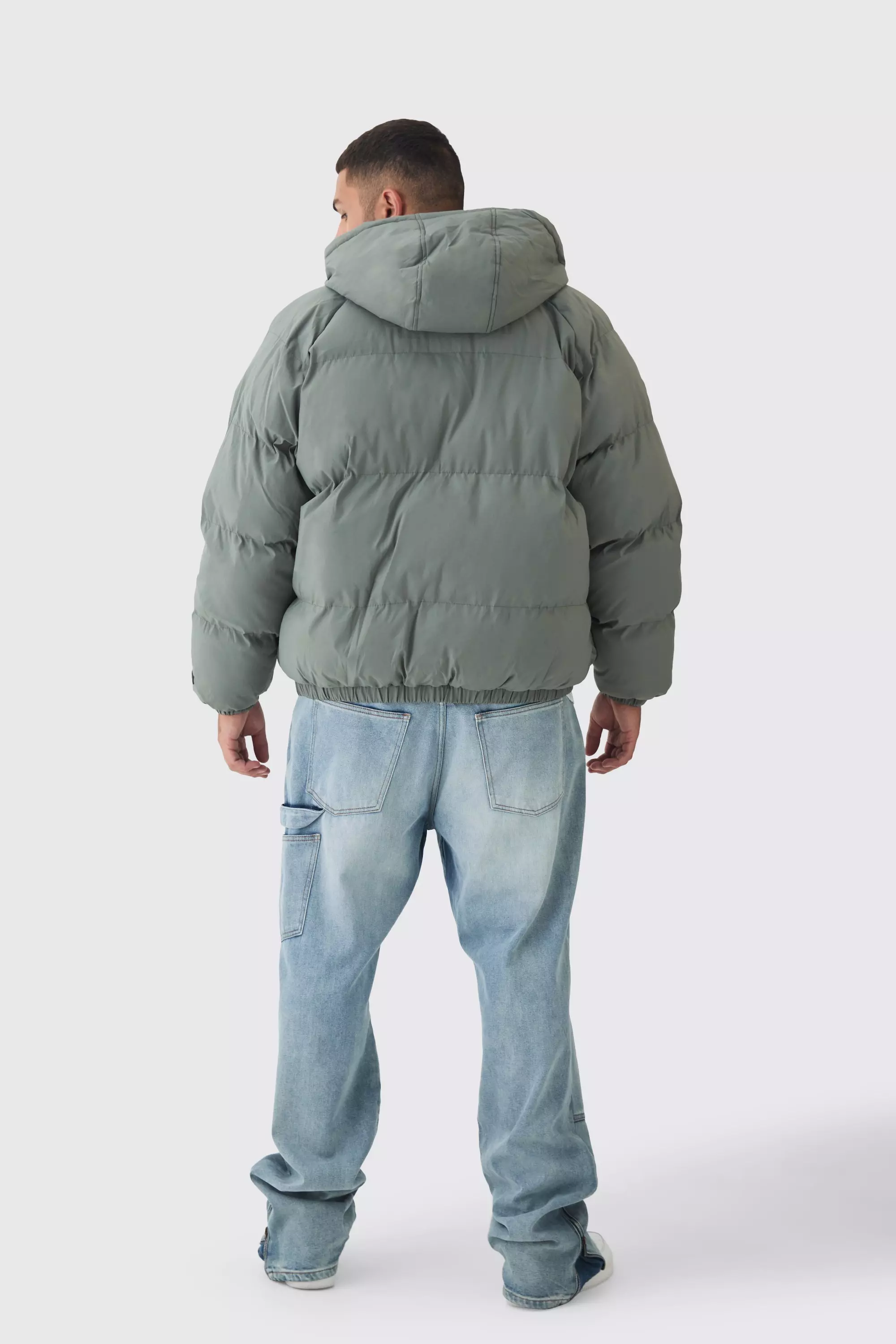 Grande taille - Doudoune à capuche - MAN, Grey autre image