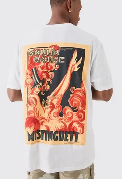 Oversized Moulin Rogue License T-shirt White