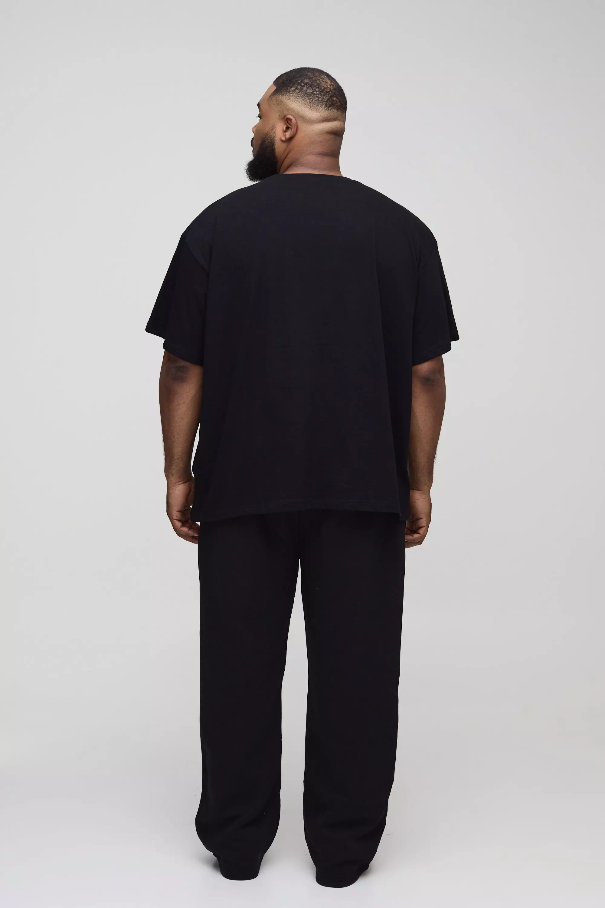 Black Plus Oversized T-Shirts (2 Stuks) alternatieve afbeelding