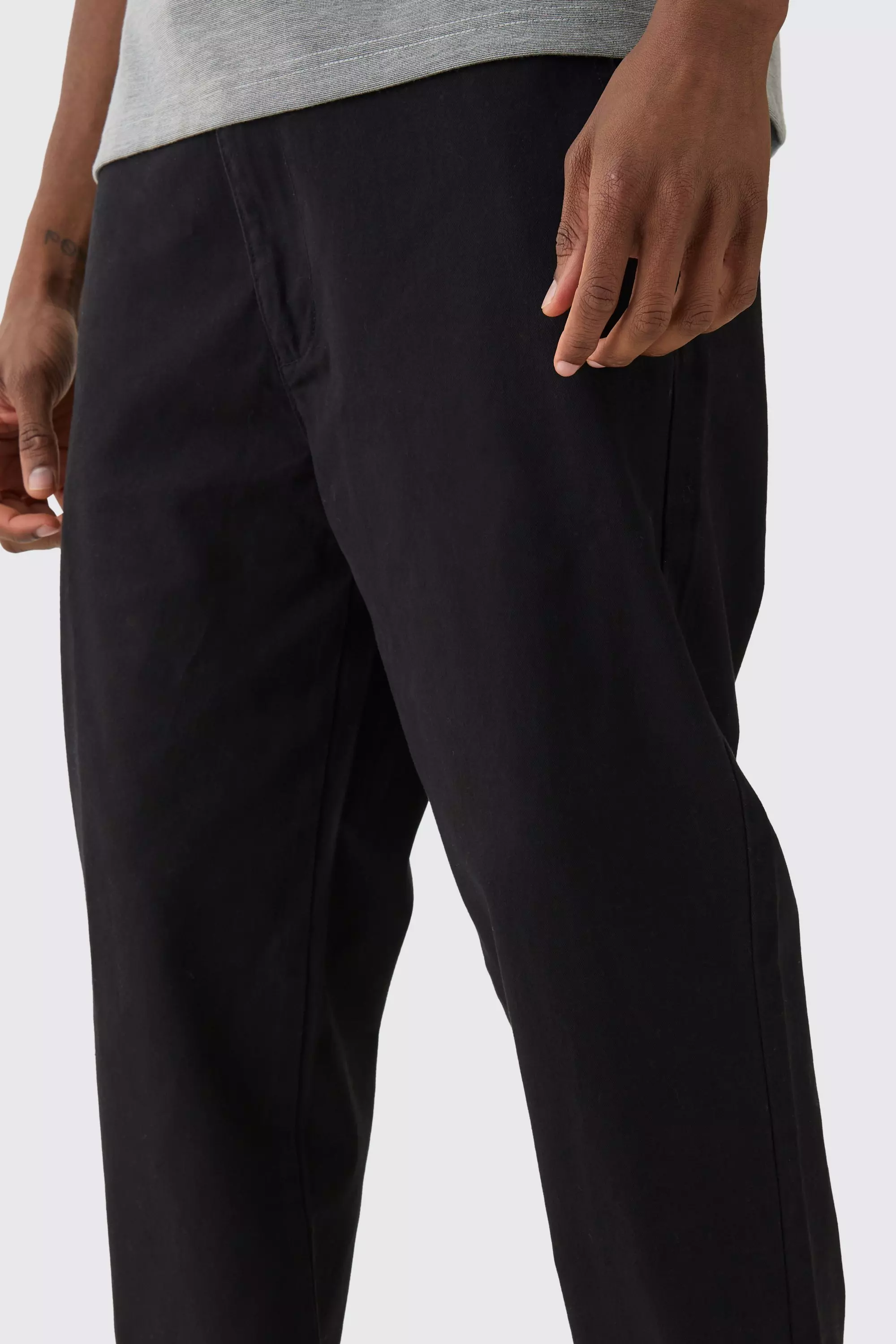 moon　　wide chino pants black M Rassvet Fear Wide Chino Pants | Apparel » Buy online now!