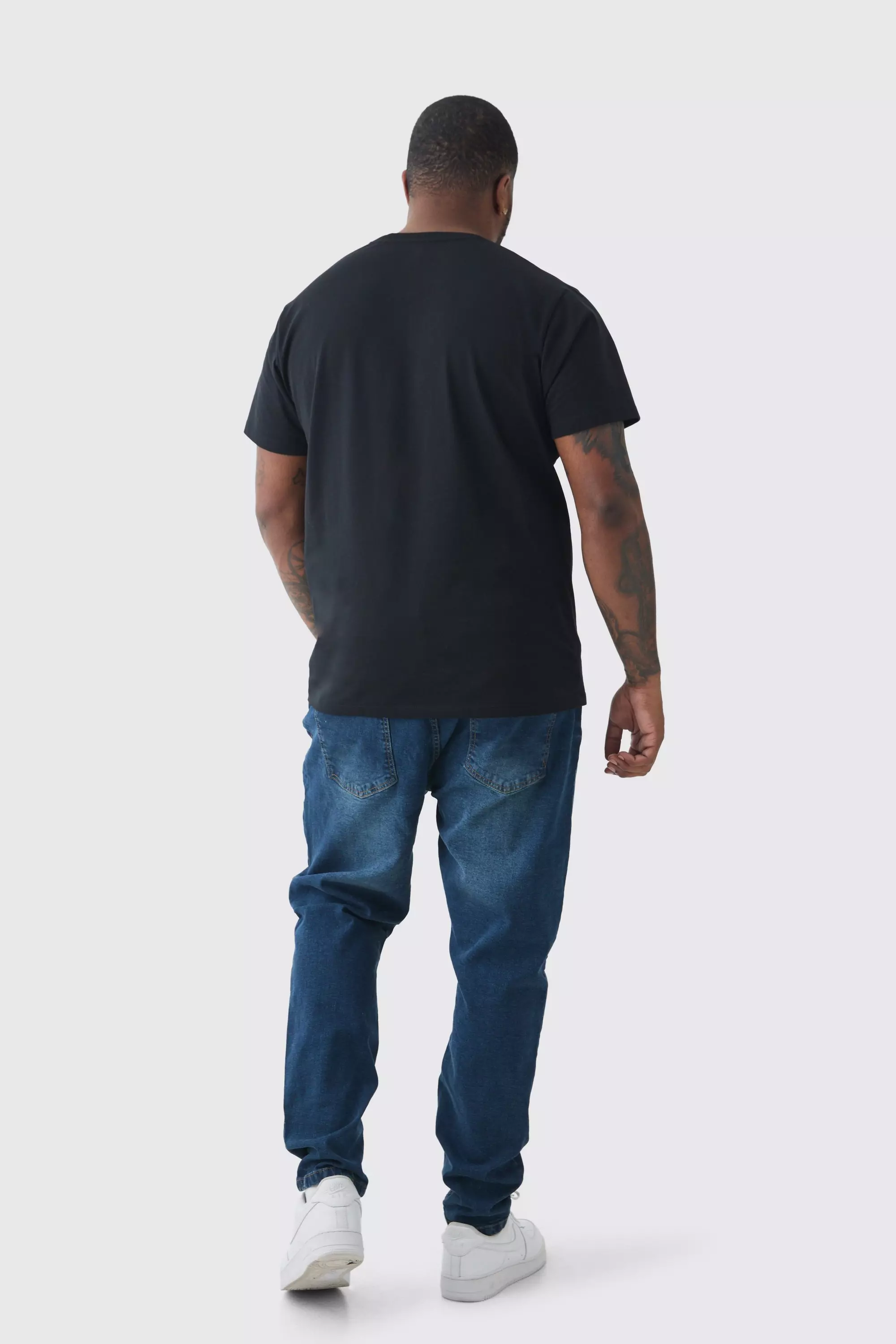 Vintage blue Plus Skinny Stretch Jeans alternative image