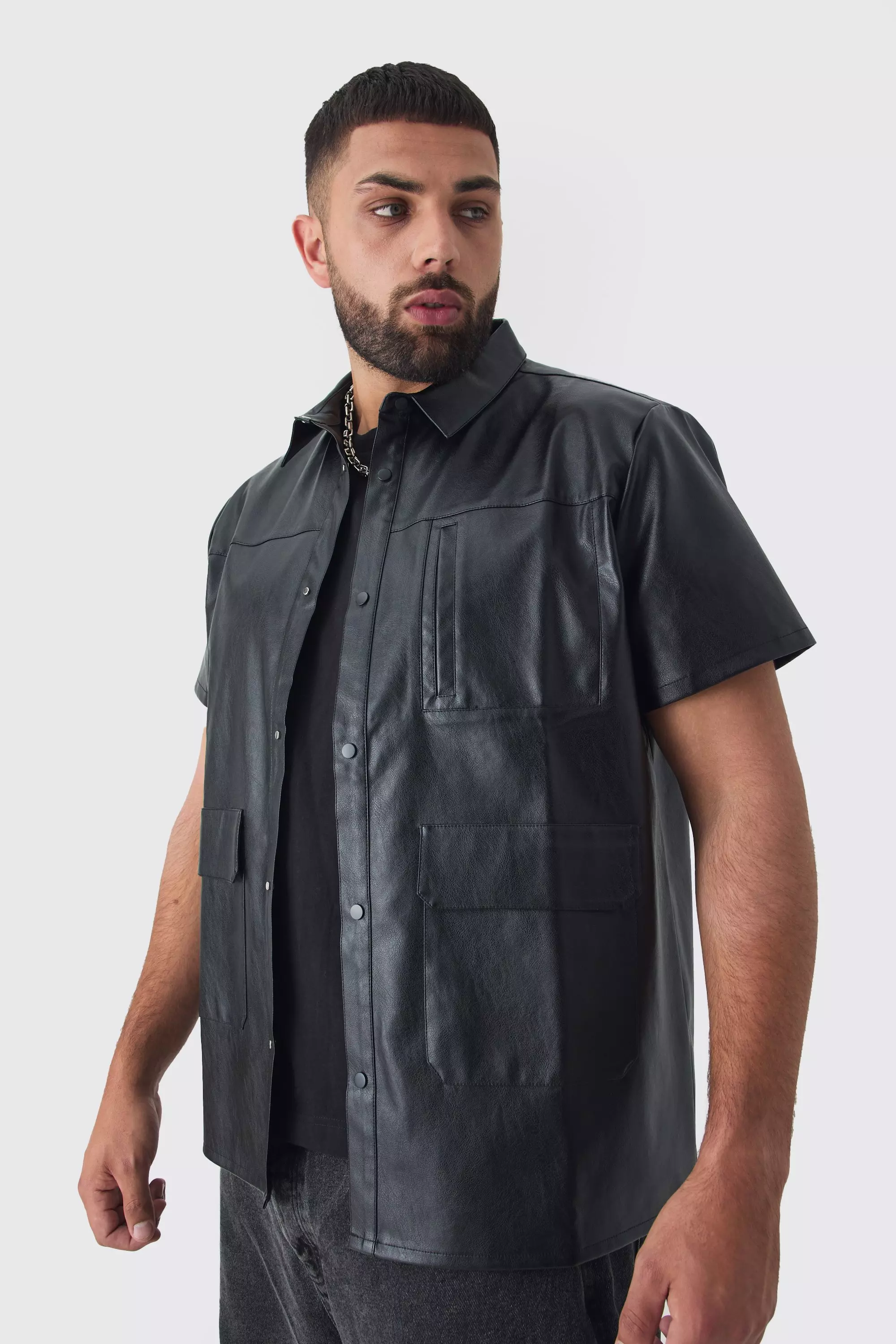Grande taille - Chemise utilitaire , Black autre image